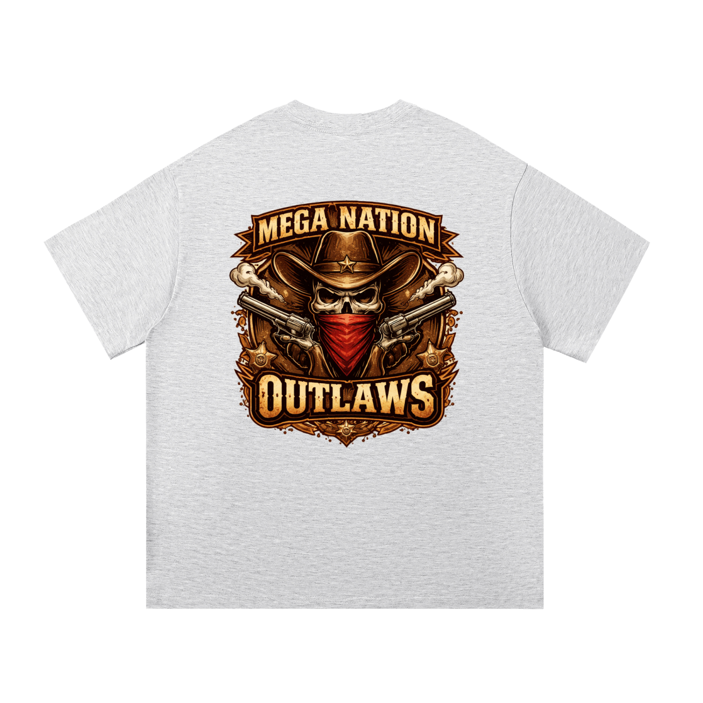 MNA Outlaws (Front and Back Logo) T-Shirt (8 colors)