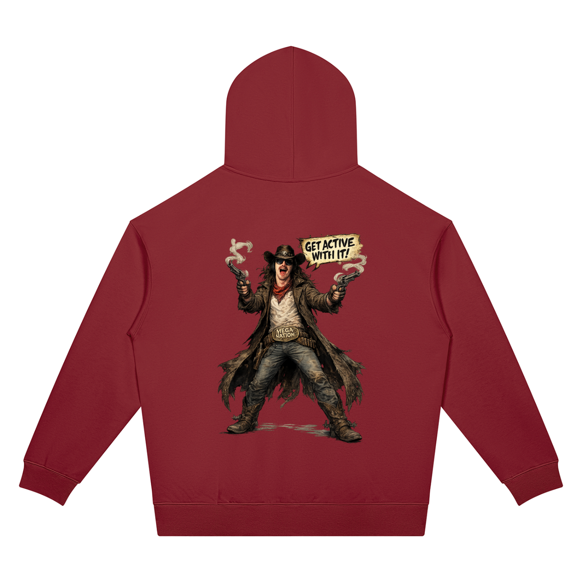 Active Revolvers Unisex Oversized Drop Shoulder Hoodie (7 colors)