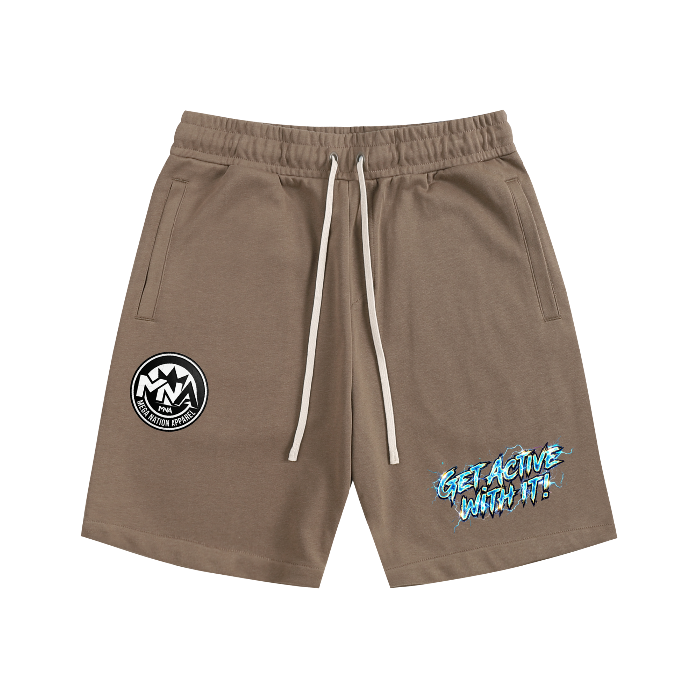 MNA Get Active Essential Cotton Shorts (6 colors)