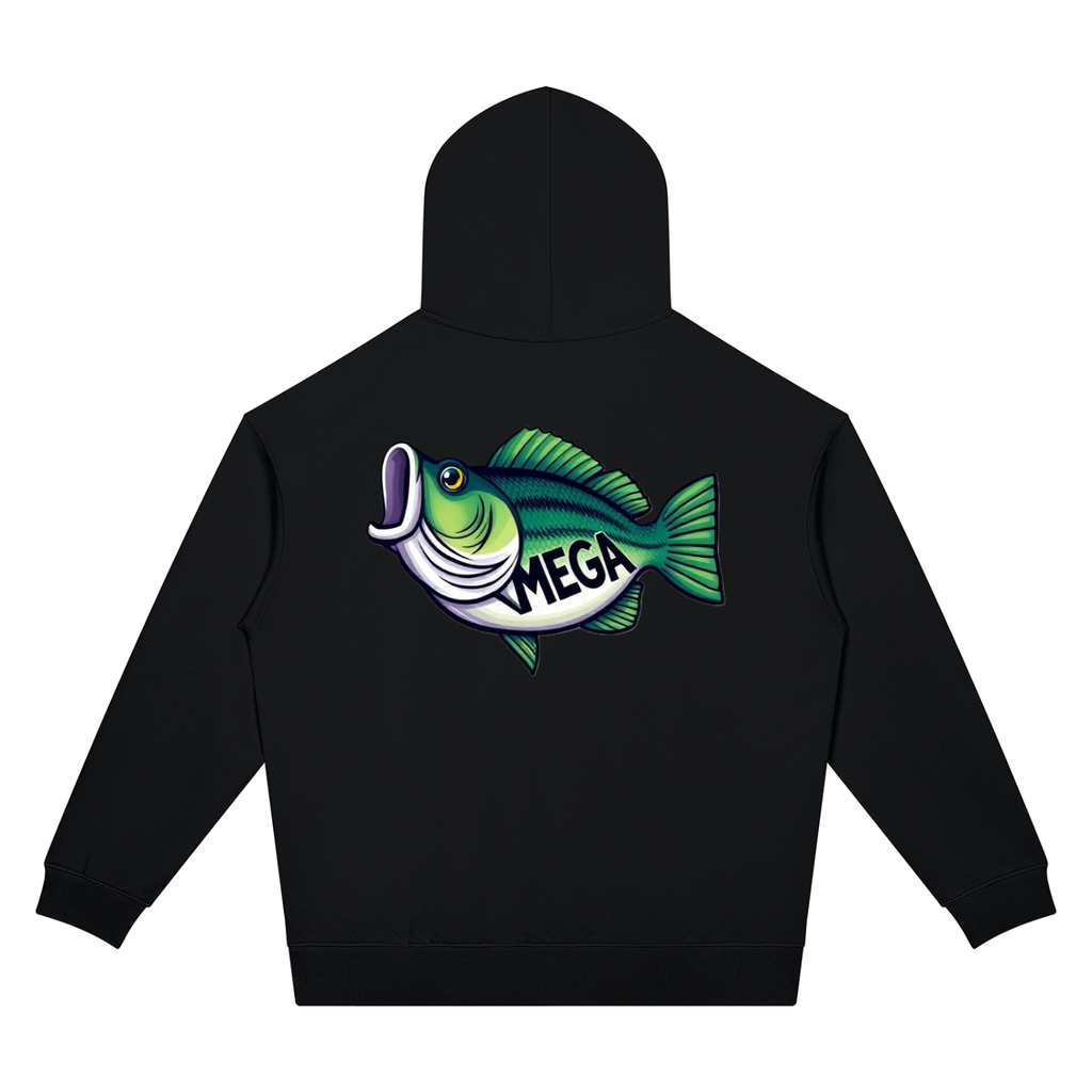 Mega Bass Unisex Oversized Drop Shoulder Hoodie (7 colors)