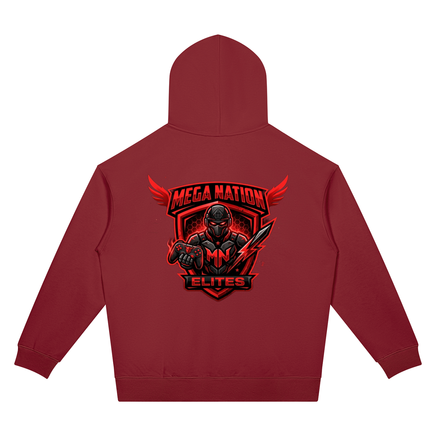 Mega Nation Elites Unisex Oversized Drop Shoulder Hoodie (7 colors)