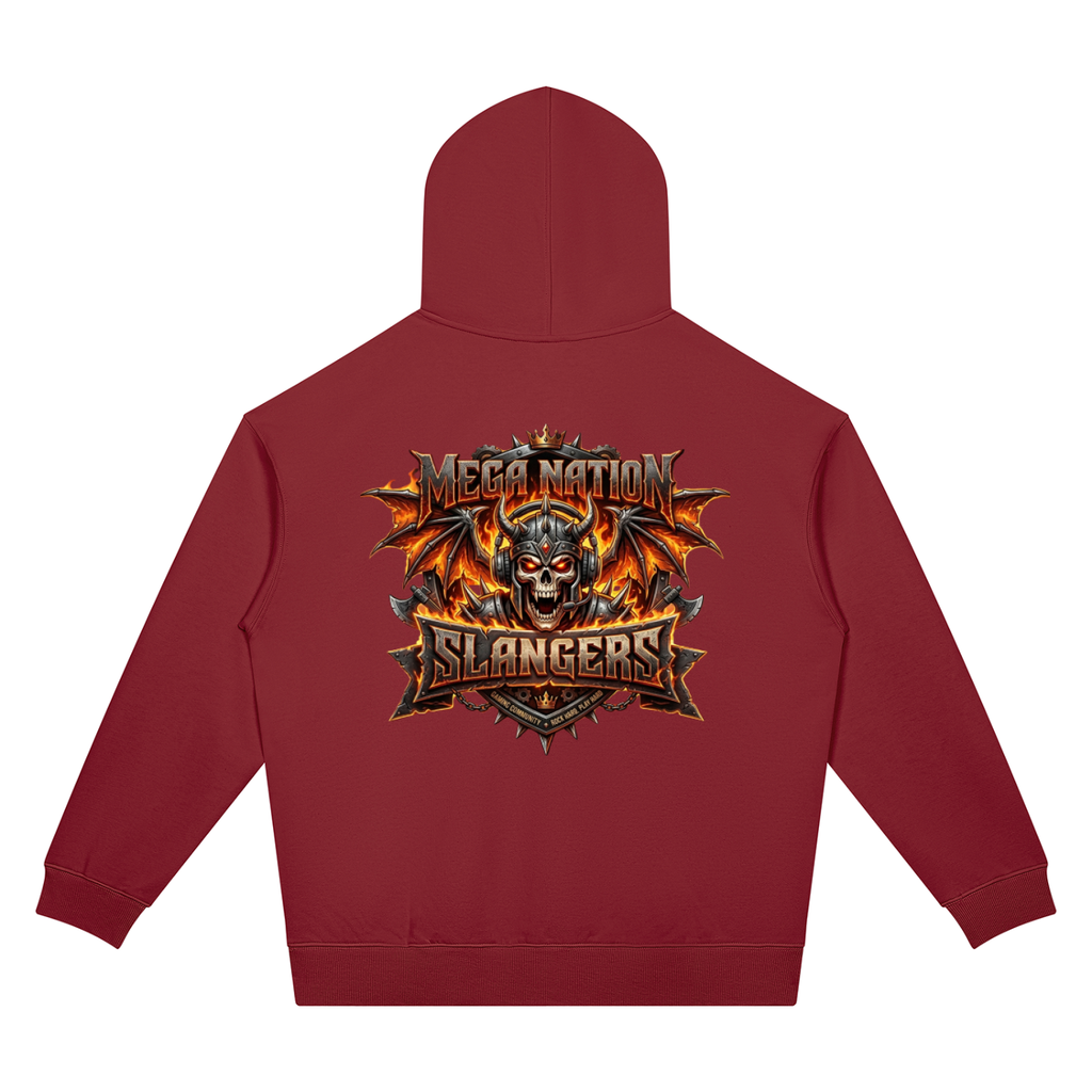 Slangers Unisex Oversized Drop Shoulder Hoodie (7 colors)