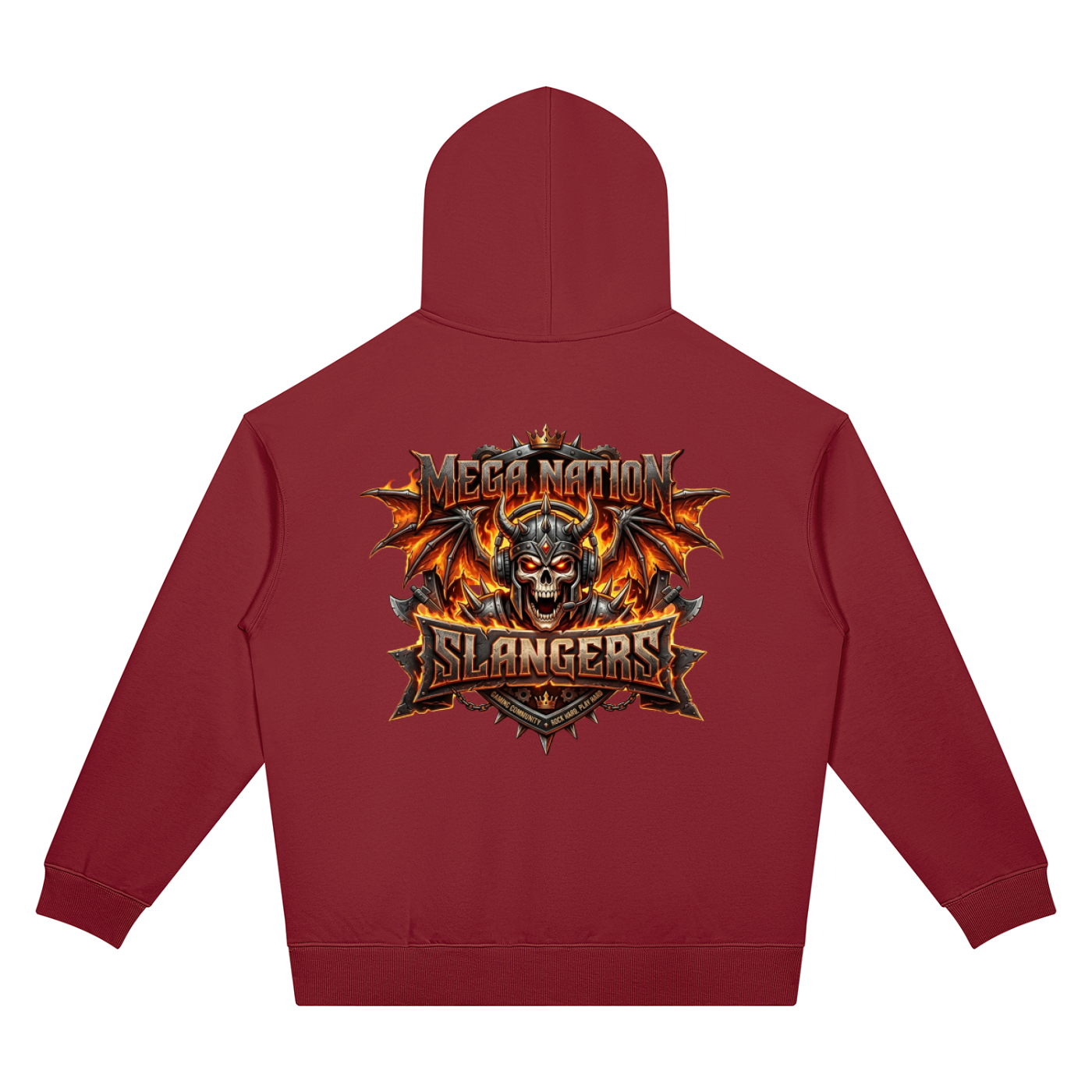 Slangers Unisex Oversized Drop Shoulder Hoodie (7 colors)