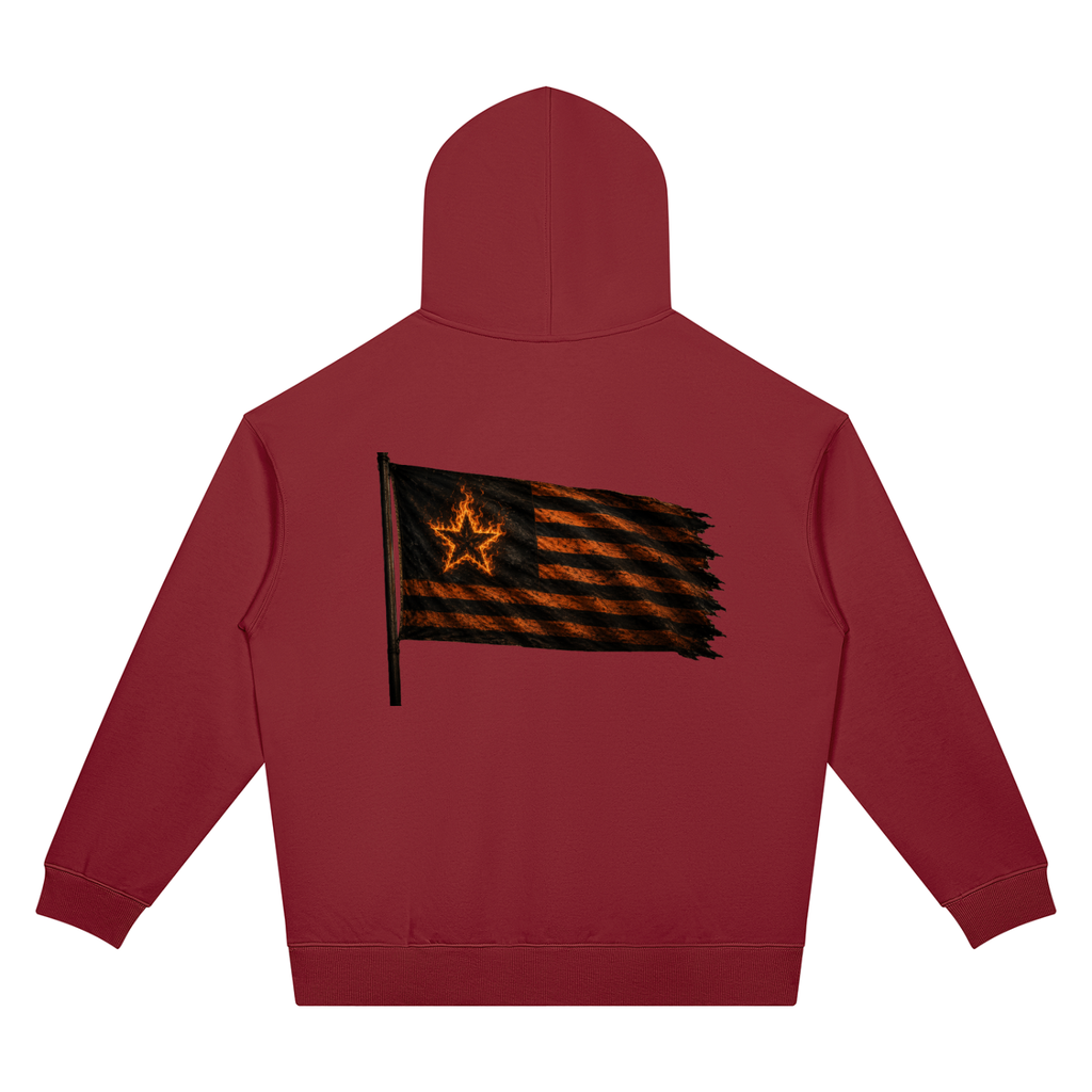 Mega Nation Flag Unisex Oversized Drop Shoulder Hoodie (7 colors)