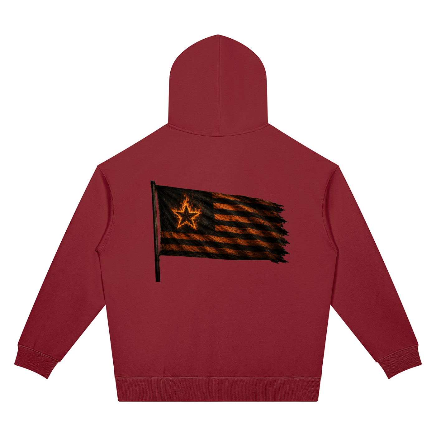 Mega Nation Flag Unisex Oversized Drop Shoulder Hoodie (7 colors)