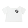 MNA Backwoods Ops (Front and Back Logo) Off-Shoulder Cropped T-Shirt (4 colors)