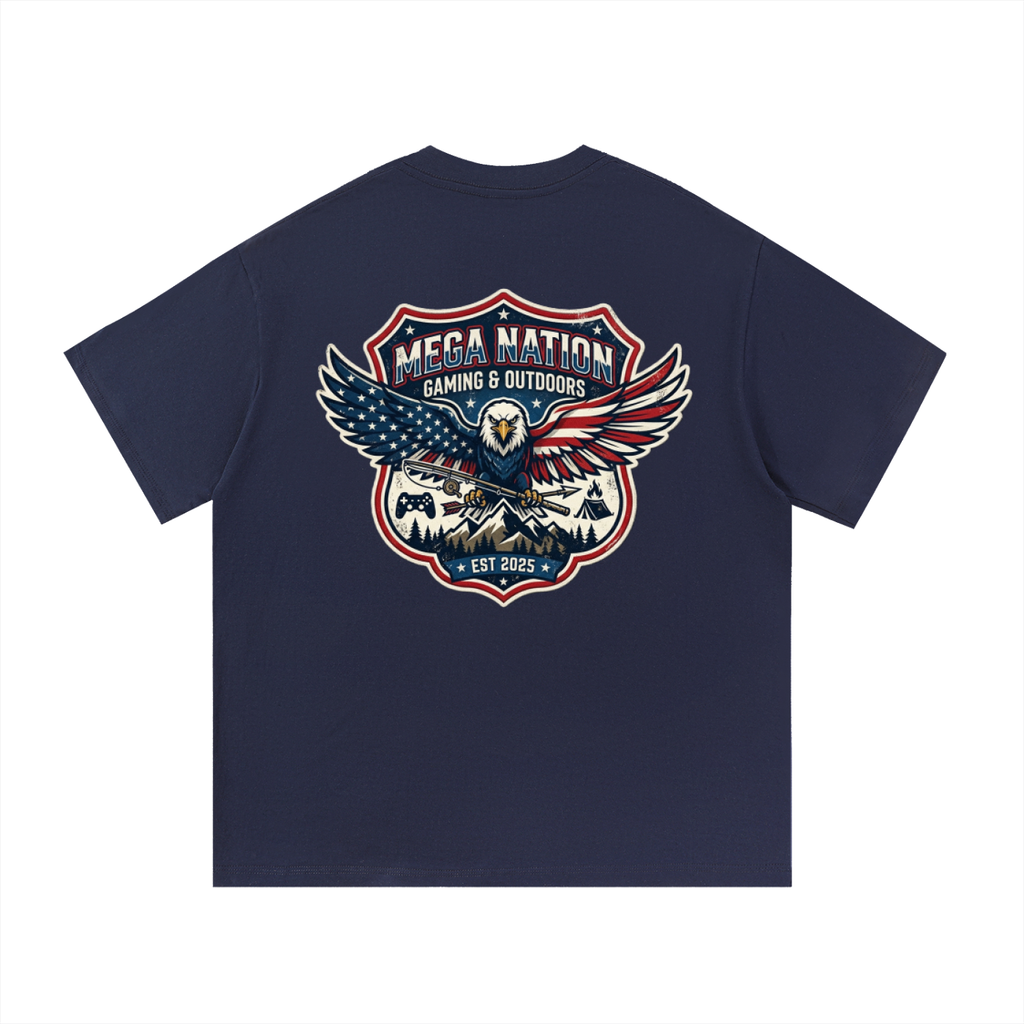 MNA Eagle Gaming & Outdoors (Front and Back Logo) T-Shirt (10 colors)