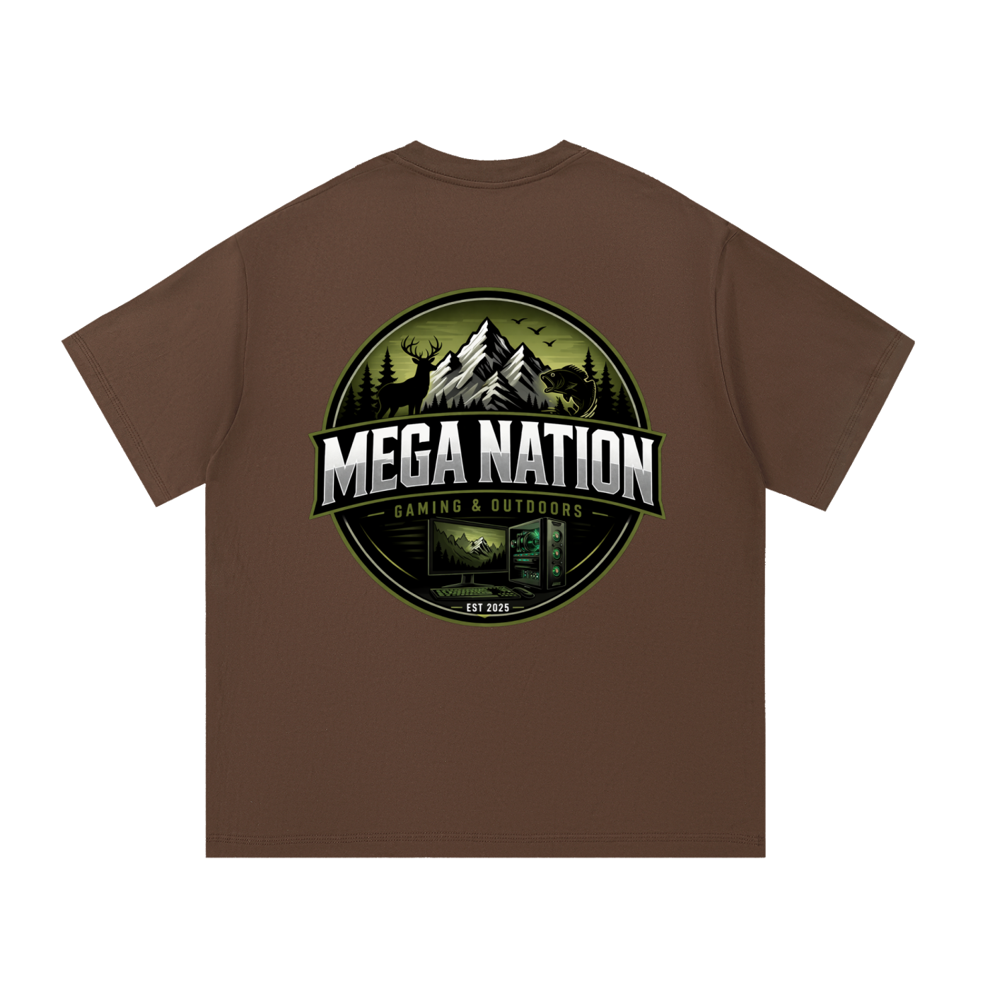 MNA Gaming & Outdoors (Front and Back Logo) T-Shirt (10 colors)