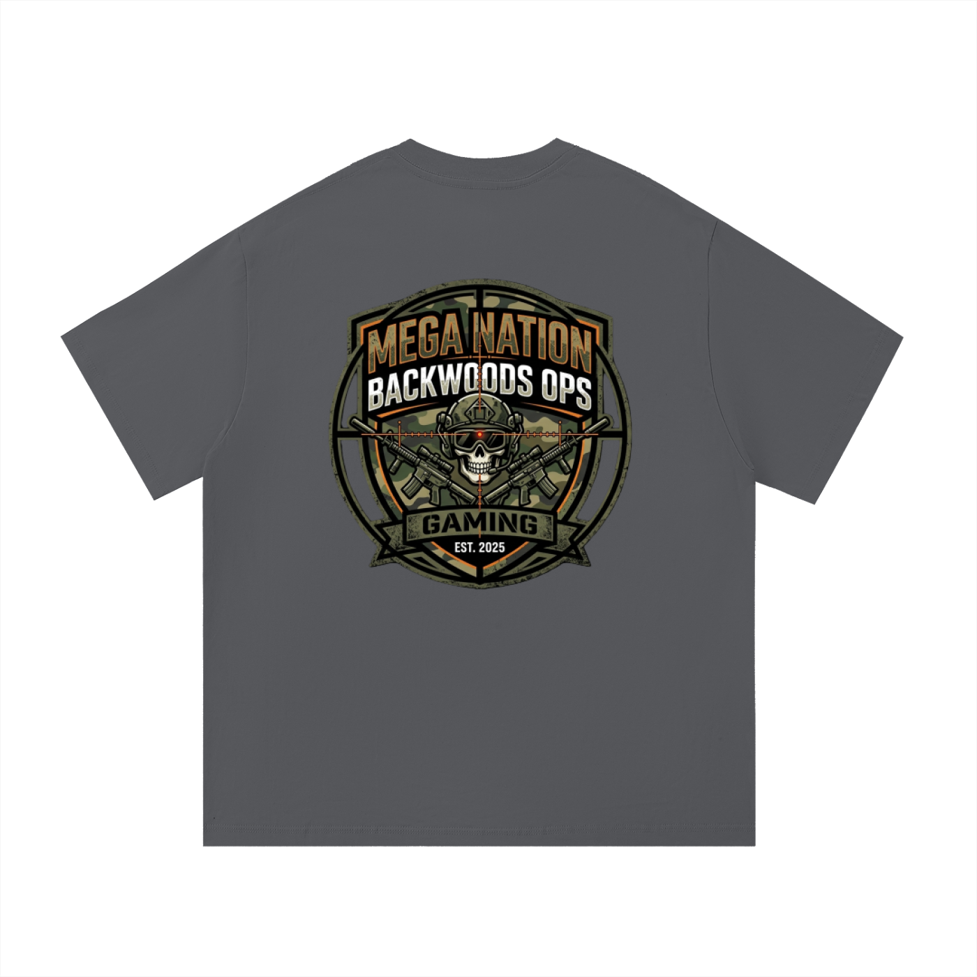 MNA Backwoods OPS (Front and Back Logo) T-Shirt (10 colors)