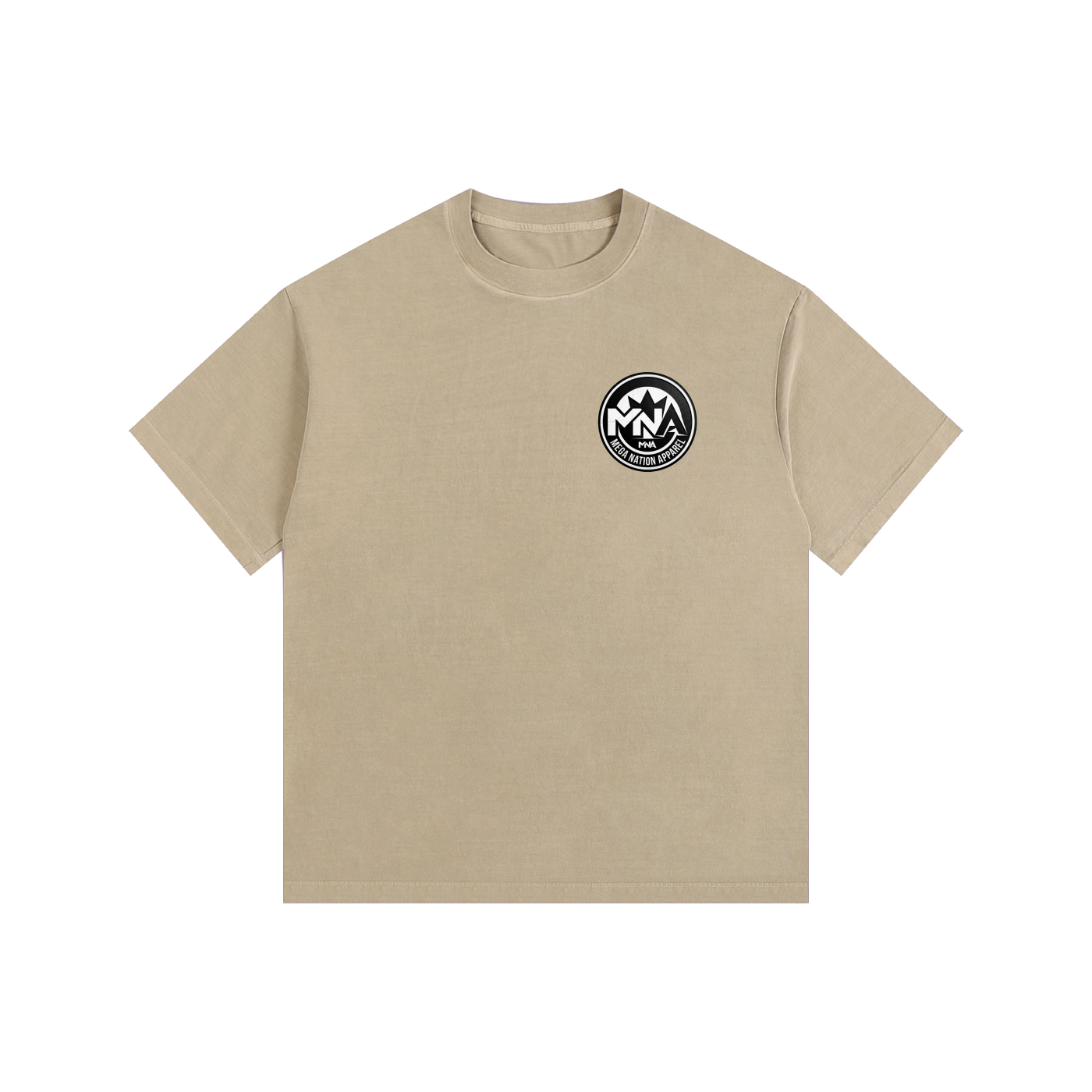 MNA Gaming & Outdoors (Front and Back Logo) Oversized Cotton T-Shirt (8 colors)