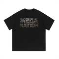 Mega Nation Damaged Plate T-Shirt (10 colors)