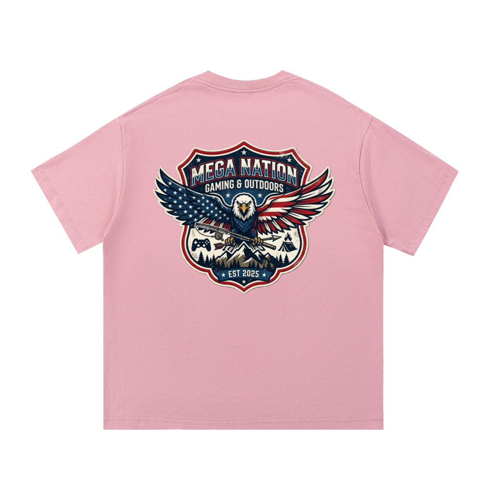 MNA Eagle Gaming & Outdoors (Front and Back Logo) T-Shirt (10 colors)