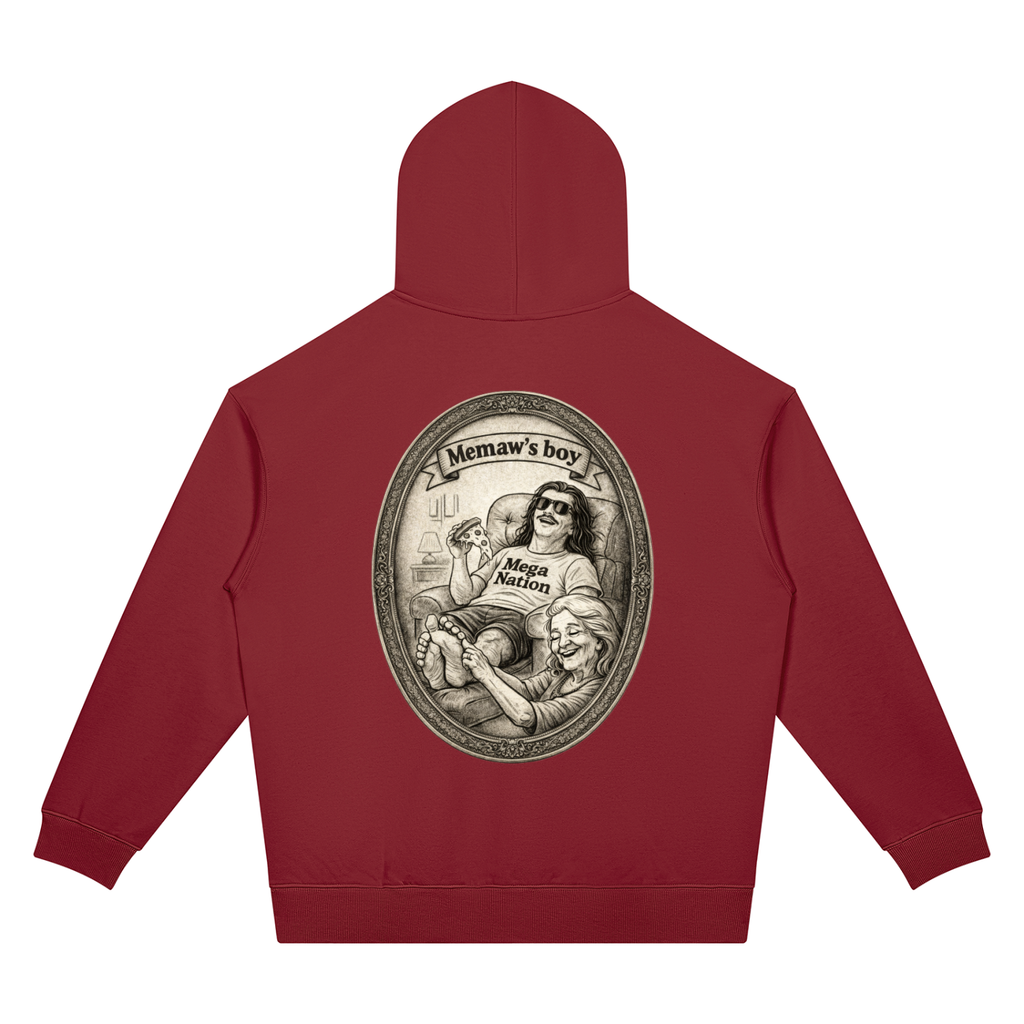 Memaw's Boy Unisex Oversized Drop Shoulder Hoodie (7 colors)