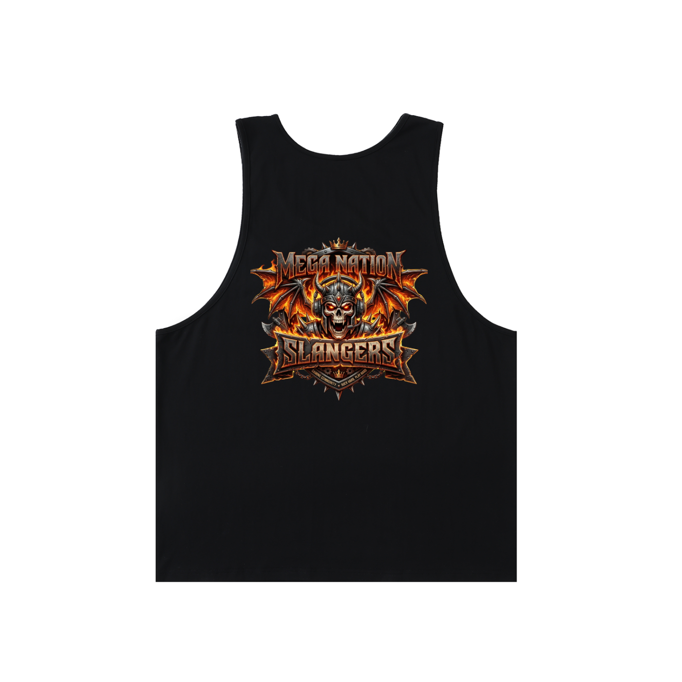 MNA Slangers (Front and Back Logo) Loose Fit Tank Top (2 colors)