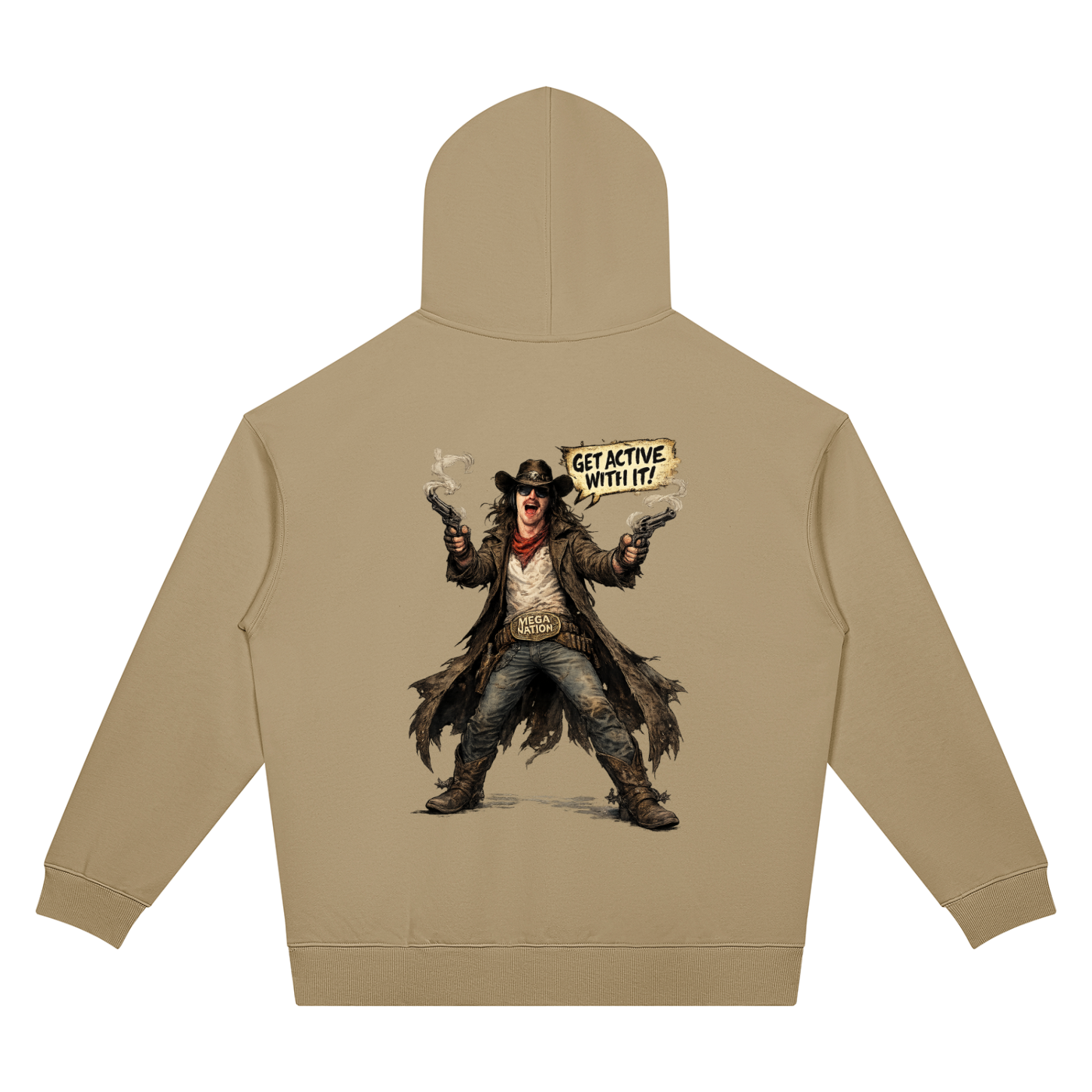 Active Revolvers Unisex Oversized Drop Shoulder Hoodie (7 colors)