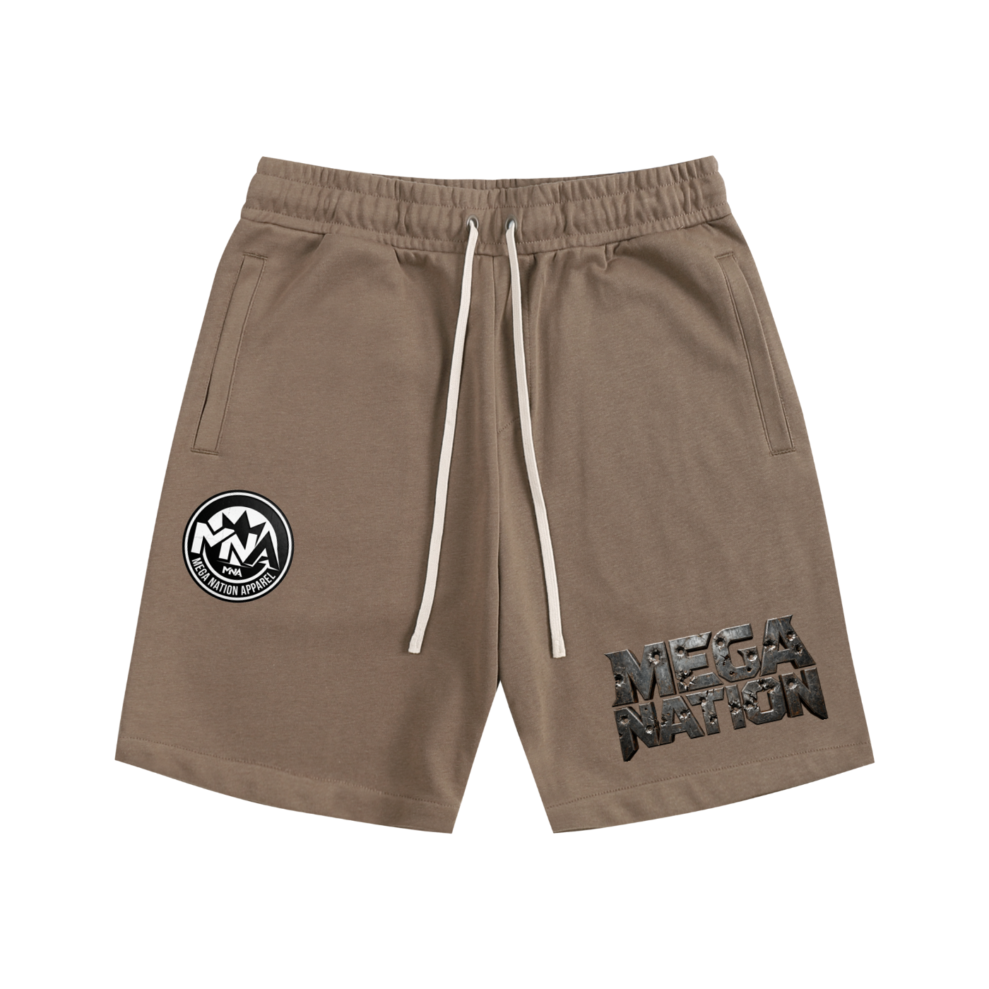 MNA Damaged Plate Essential Cotton Shorts (6 colors)