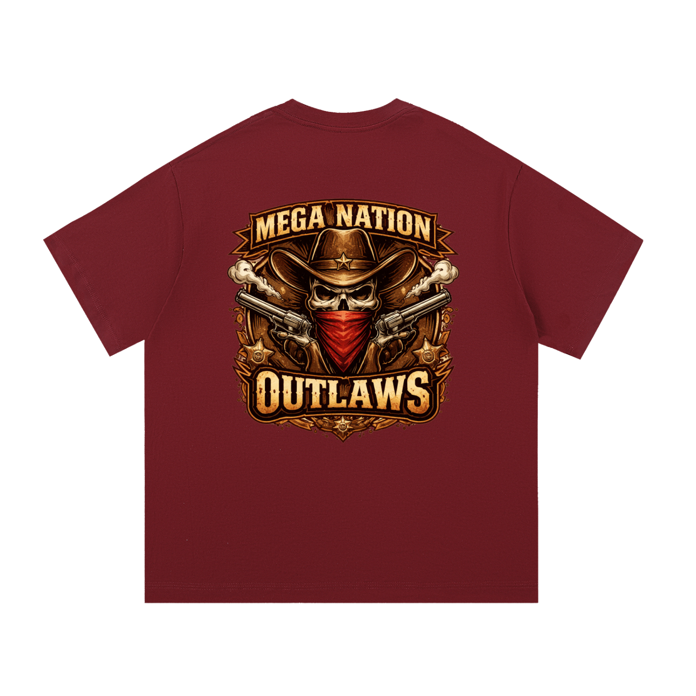MNA Outlaws (Front and Back Logo) T-Shirt (8 colors)
