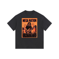 Mega Nation Gamer Guitar Oversized Cotton T-Shirt (5 colors)