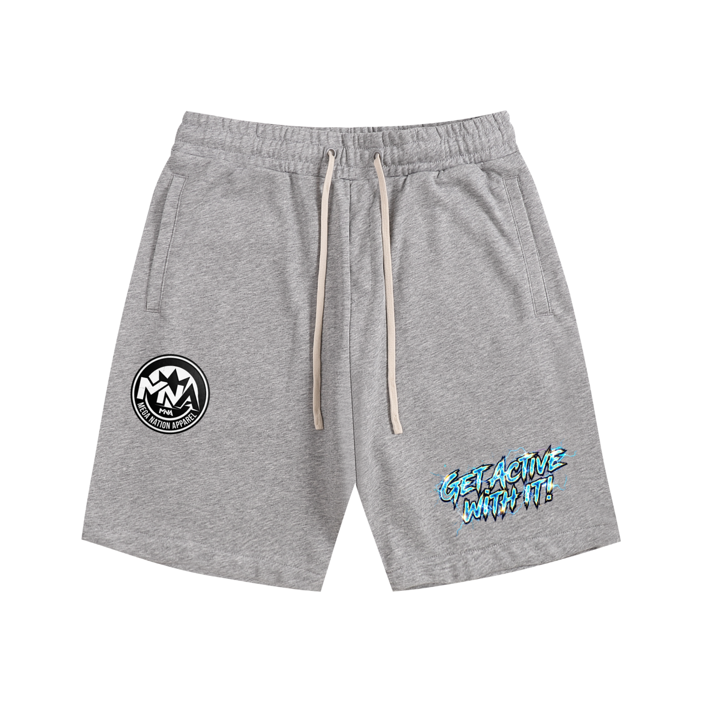 MNA Get Active Essential Cotton Shorts (6 colors)