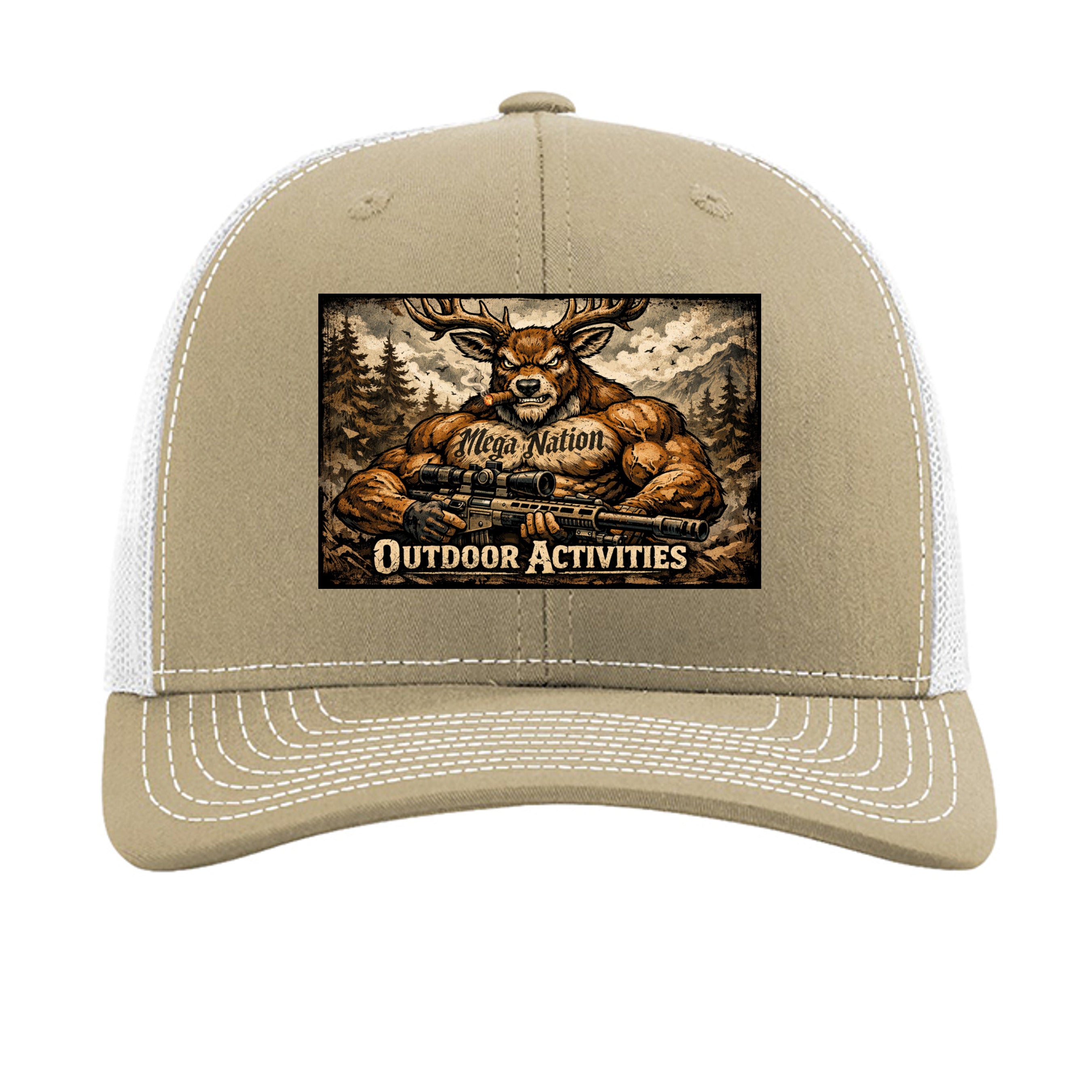Khaki/ White - 112 - FRONT