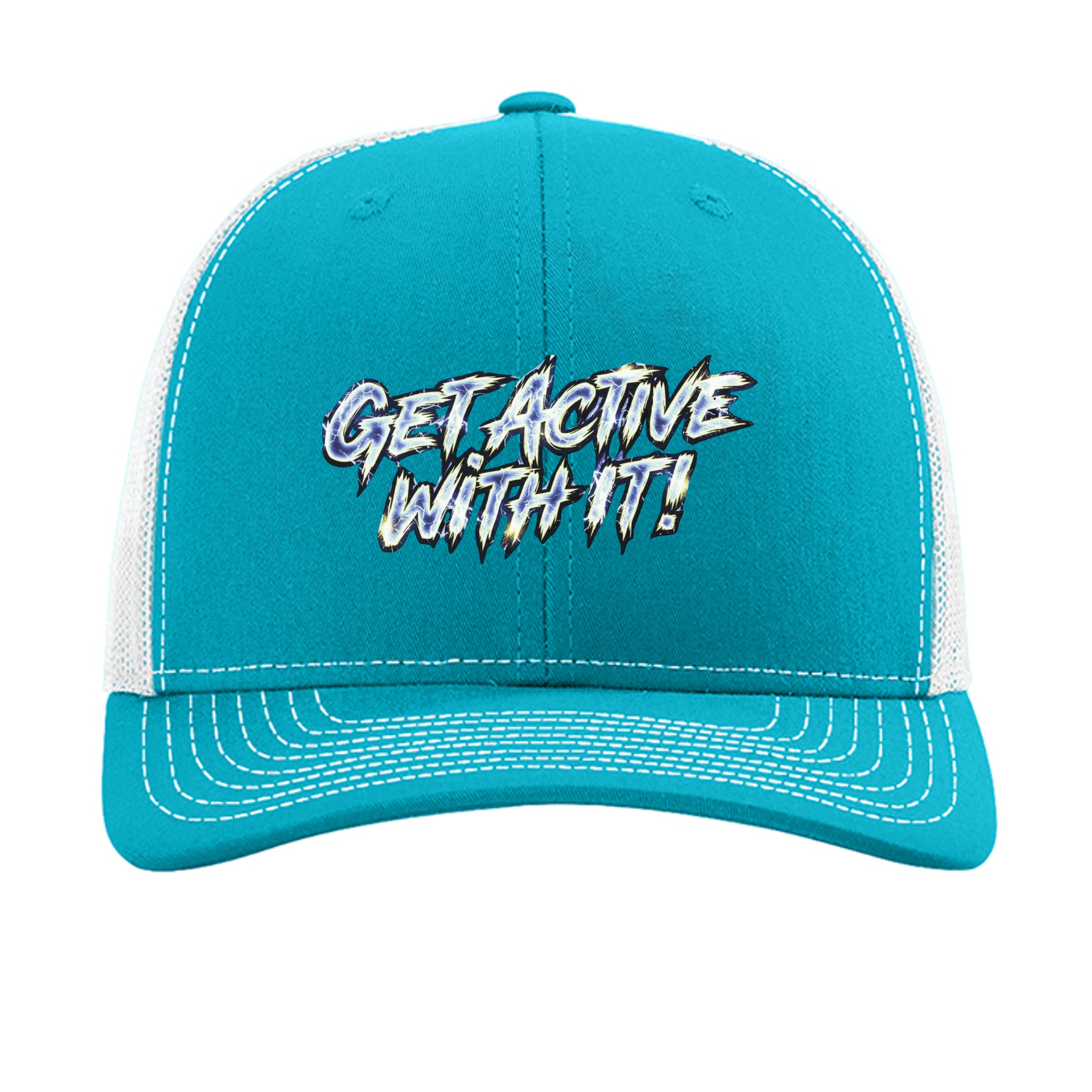 Cyan/ White - 112 - FRONT