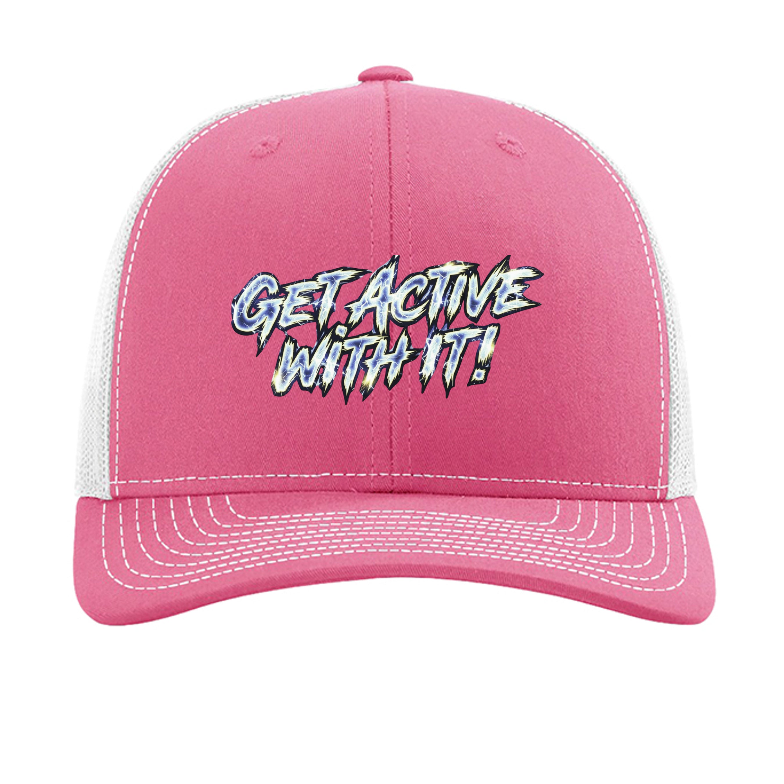 Hot Pink/ White - 112 - FRONT