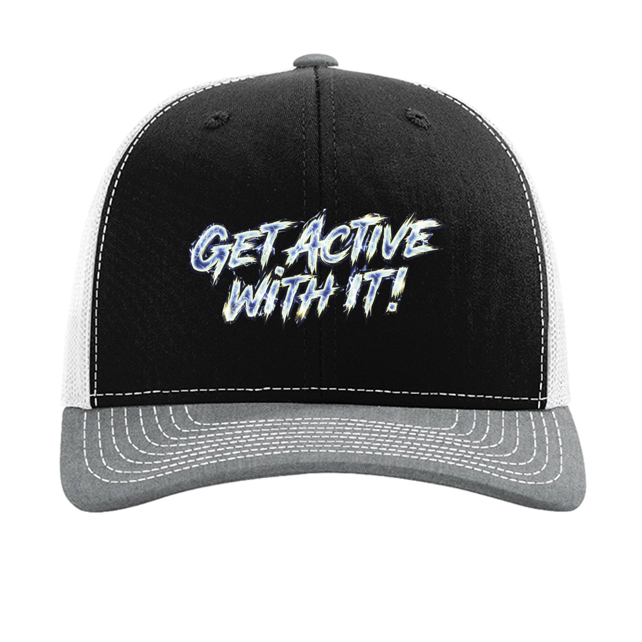 Black/ White/ Heather Grey - 112 - FRONT