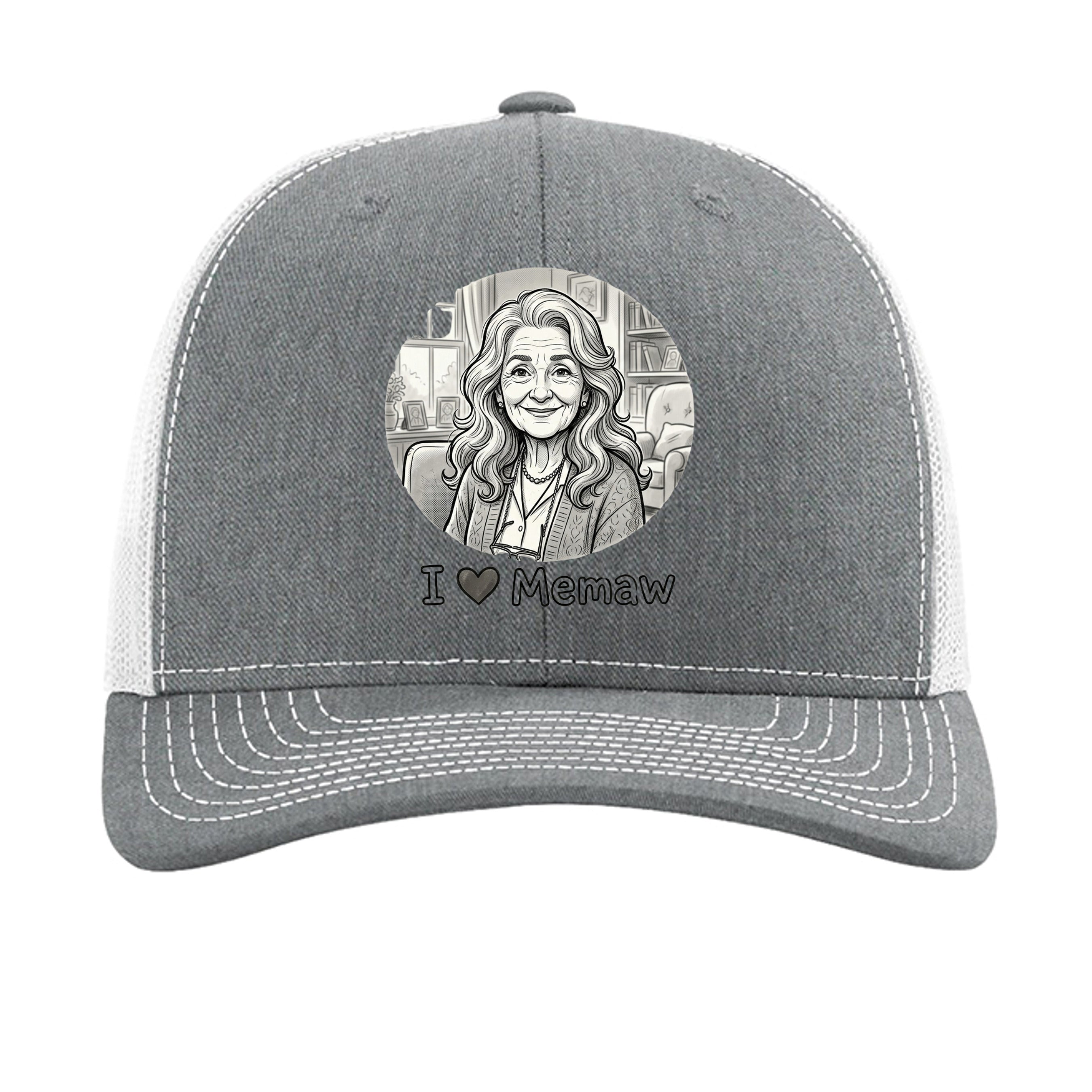 Heather Grey/ White - 112 - FRONT