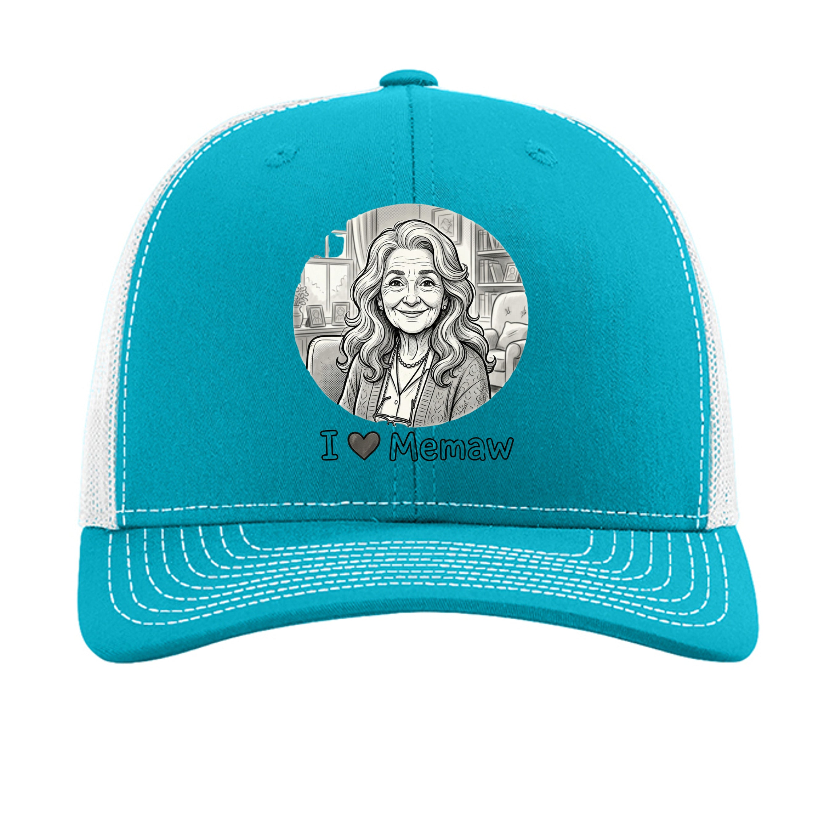 Cyan/ White - 112 - FRONT