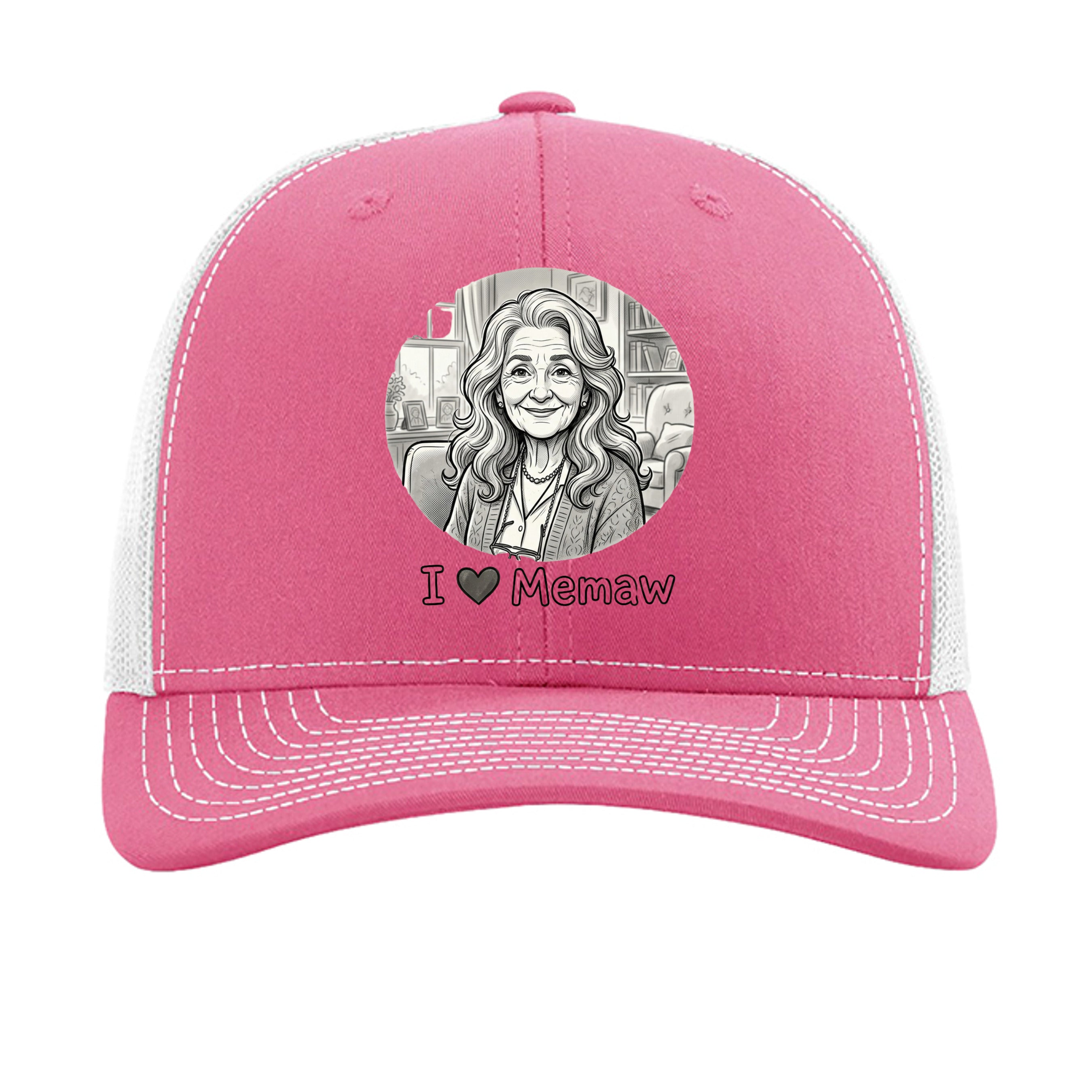 Hot Pink/ White - 112 - FRONT