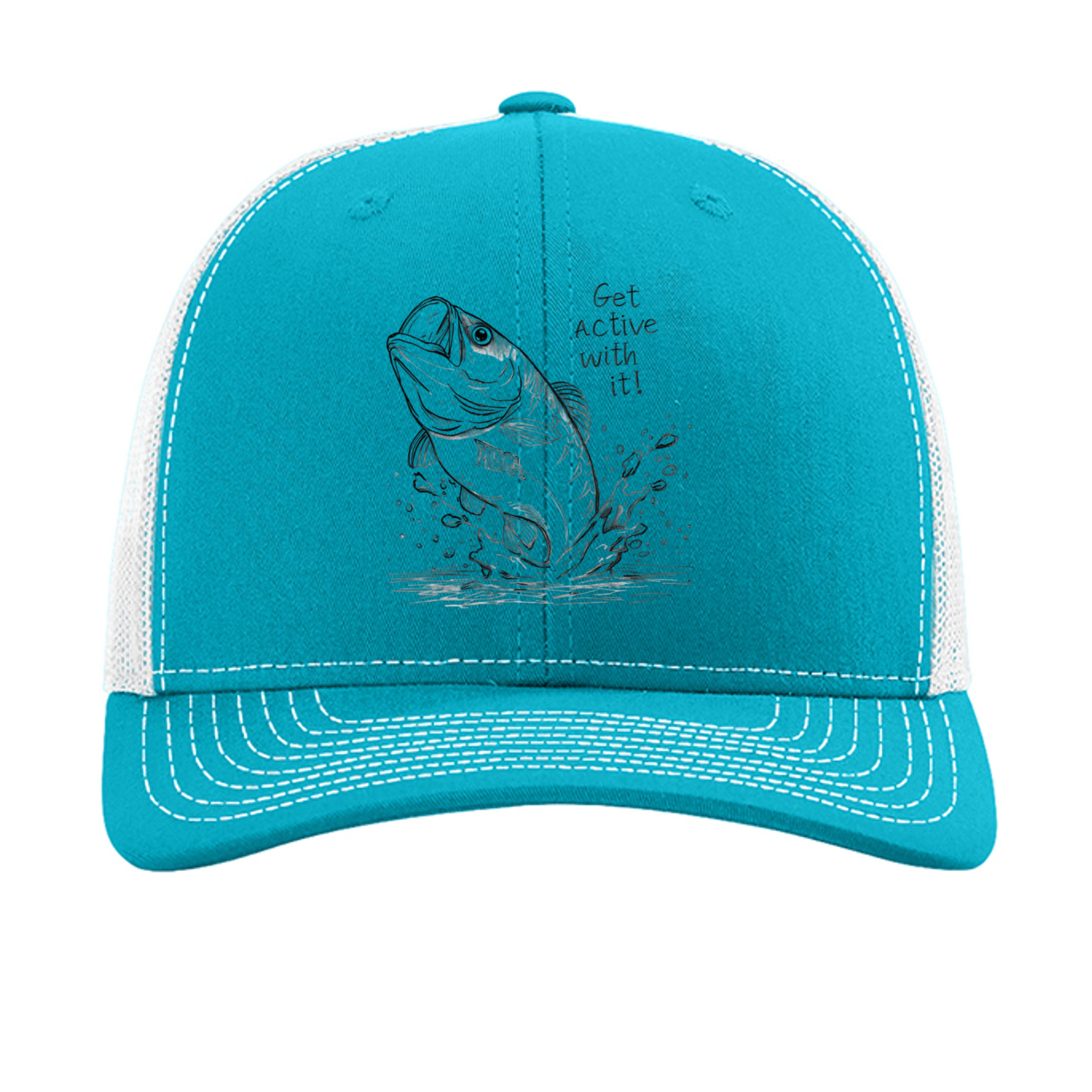 Cyan/ White - 112 - FRONT