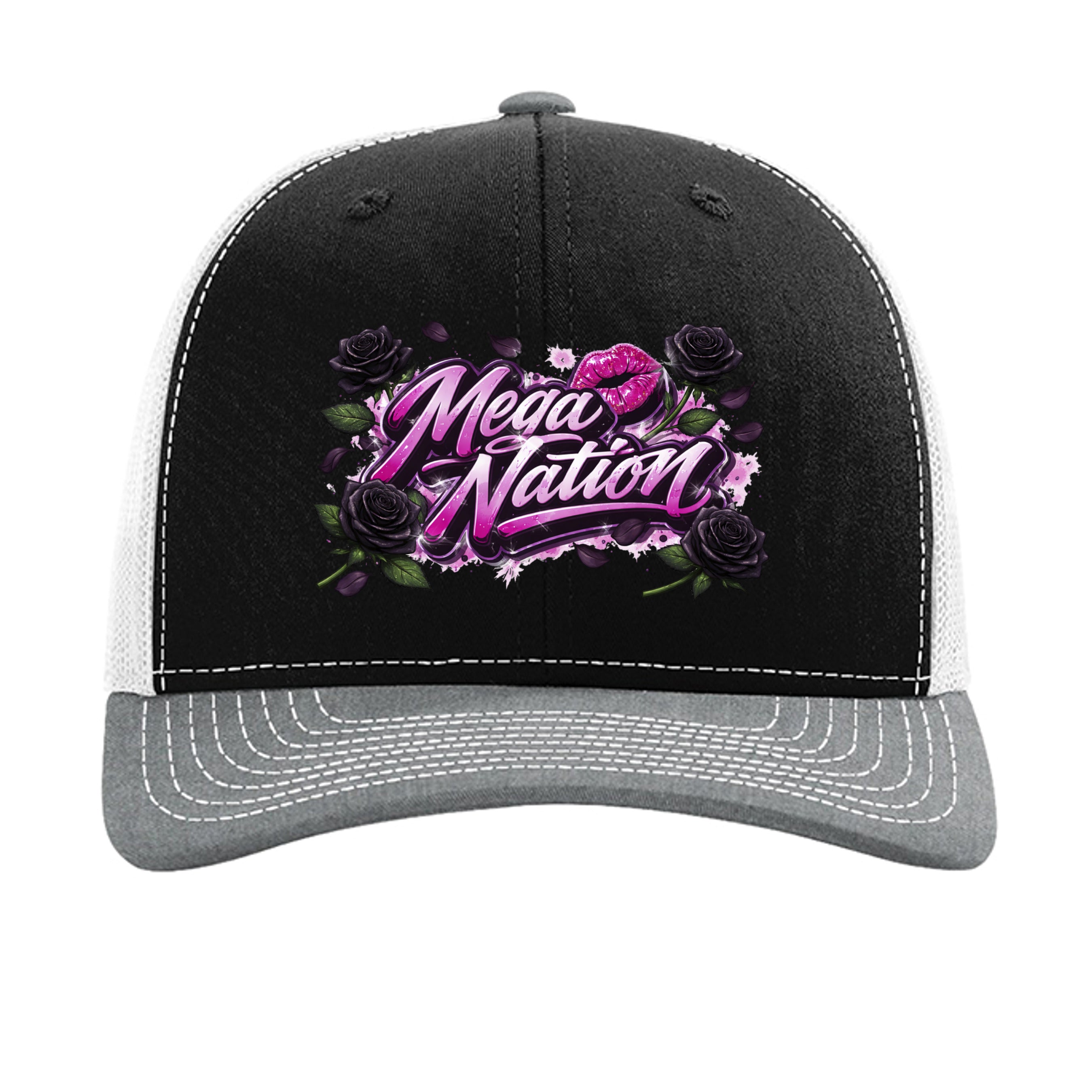 Black/ White/ Heather Grey - 112 - FRONT