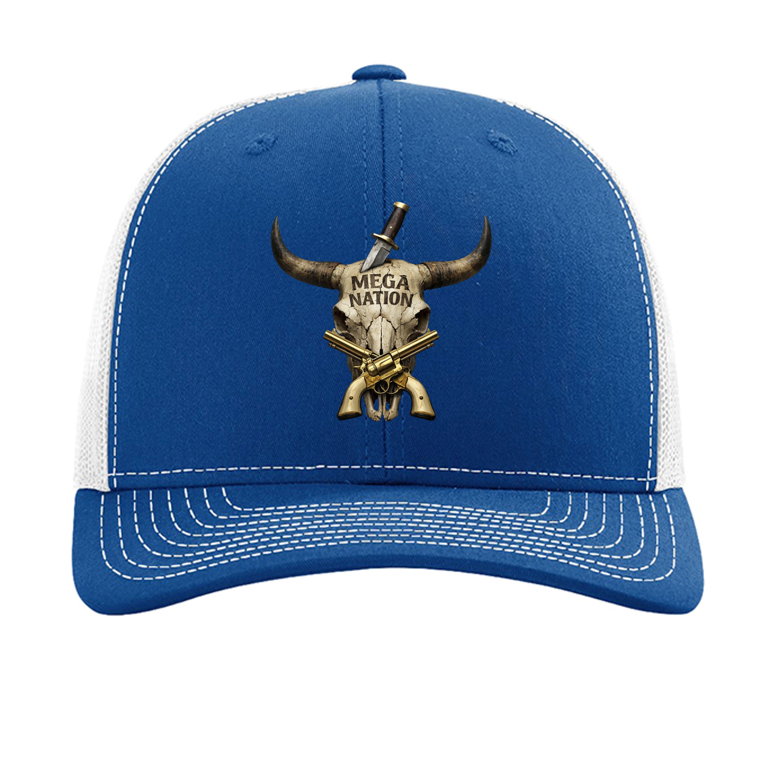 Royal/ White - 112 - FRONT