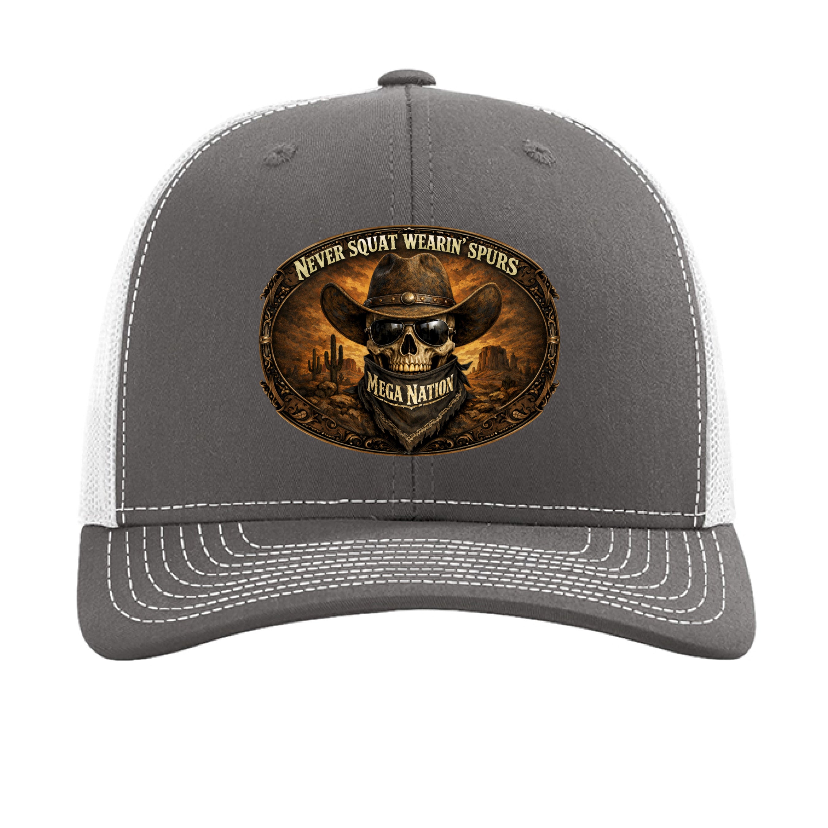 Charcoal/ White - FRONT