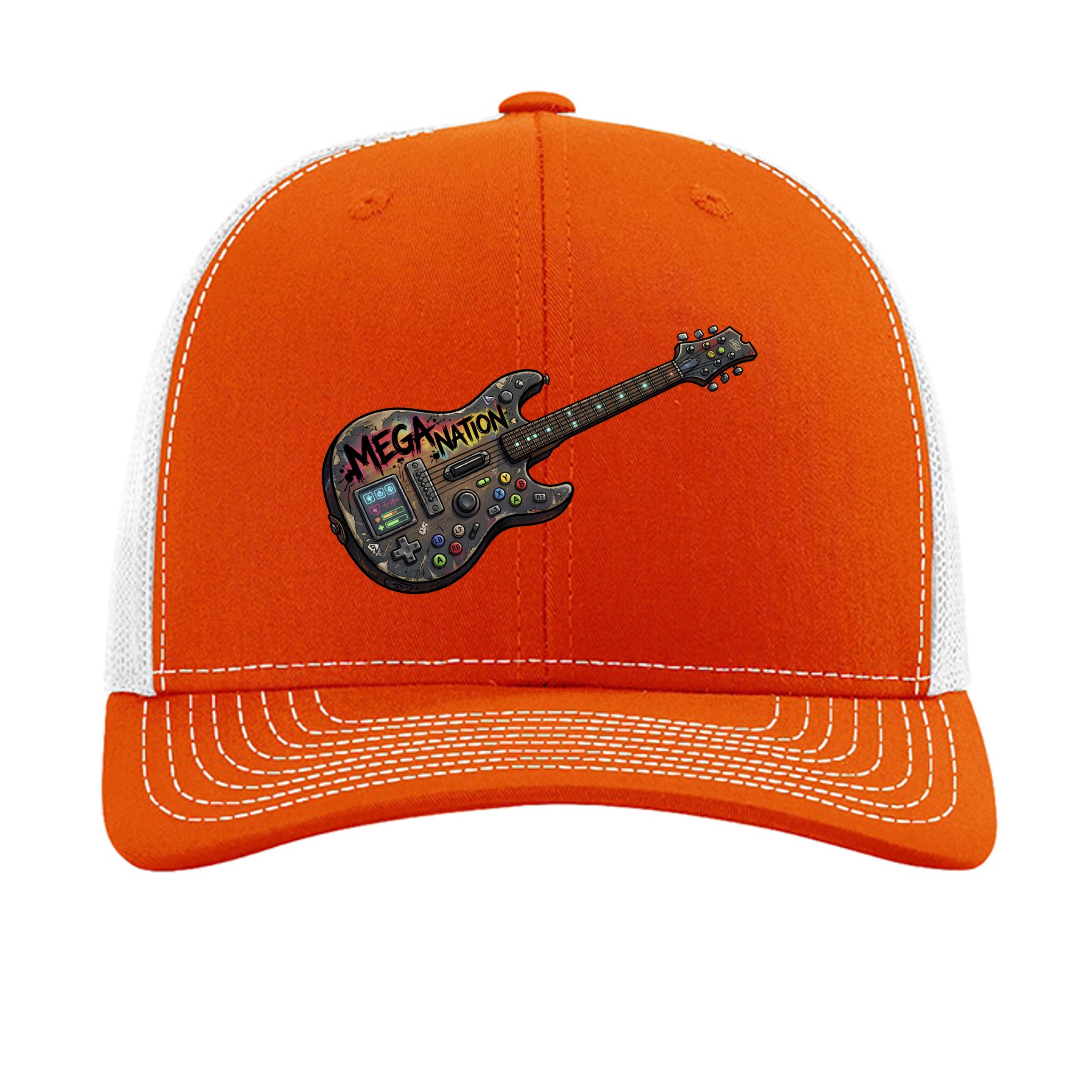 Orange/ White - 112 - FRONT