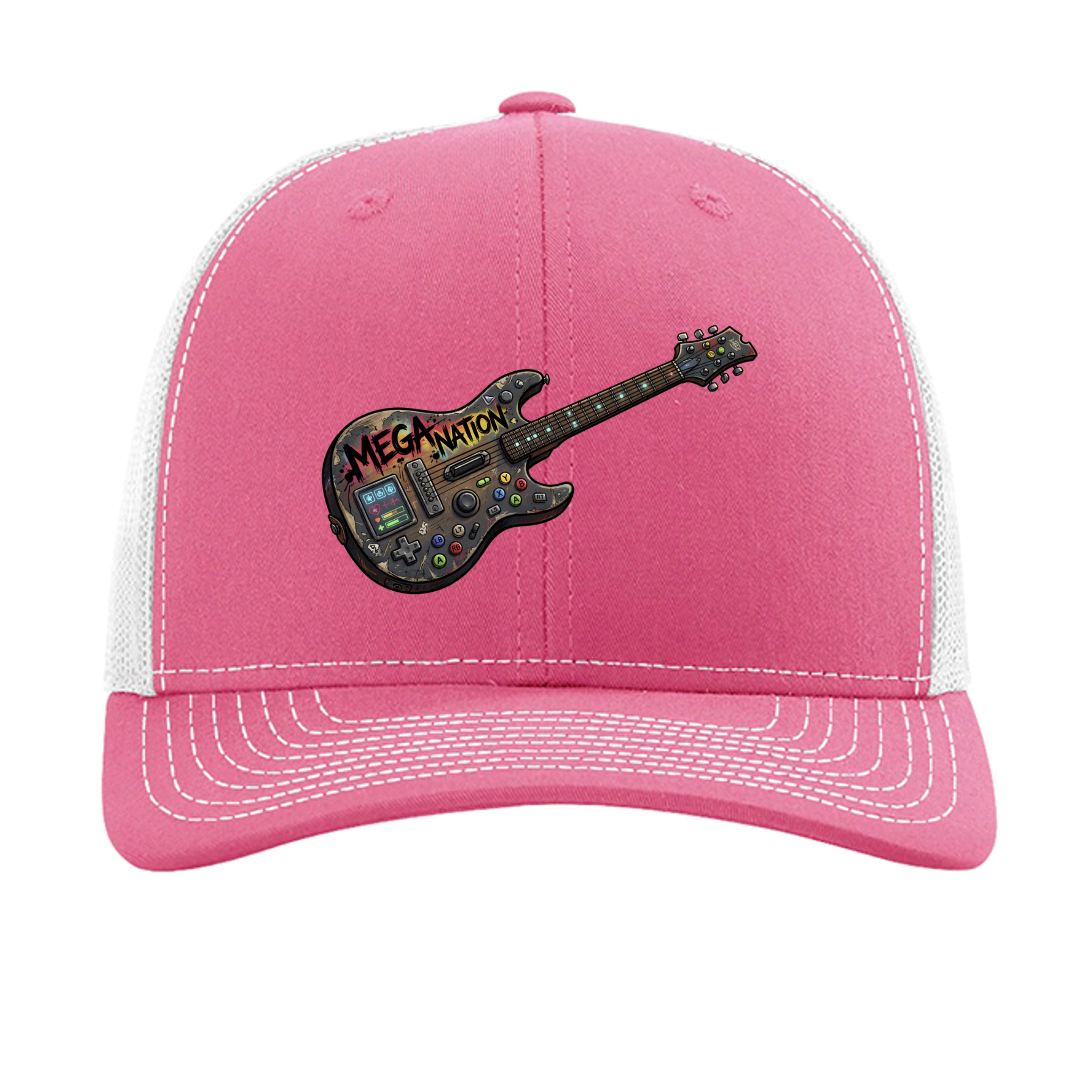 Hot Pink/ White - 112 - FRONT