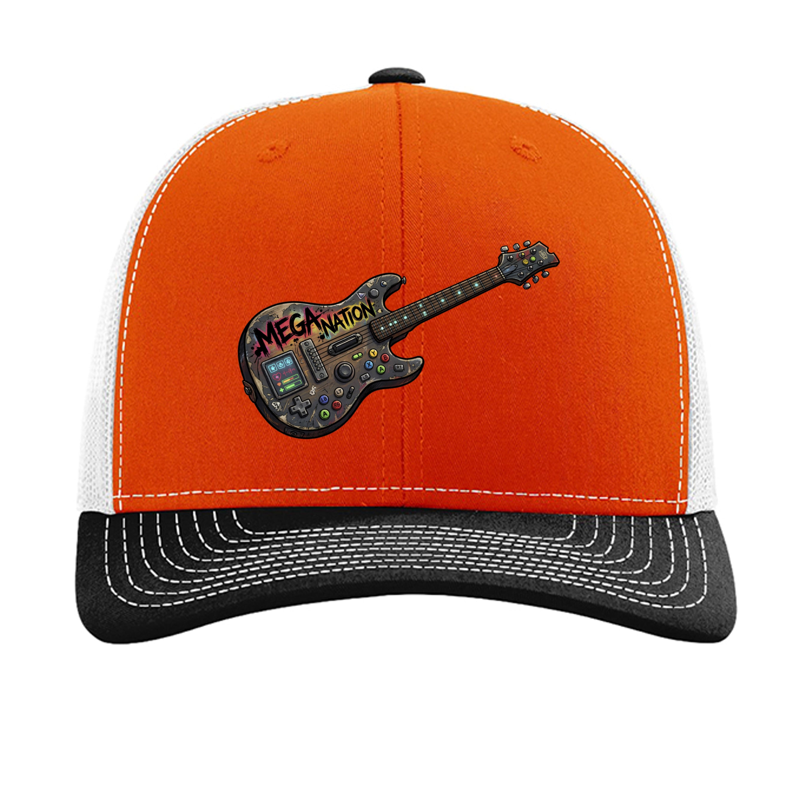 Orange/ White/ Black - 112 - FRONT