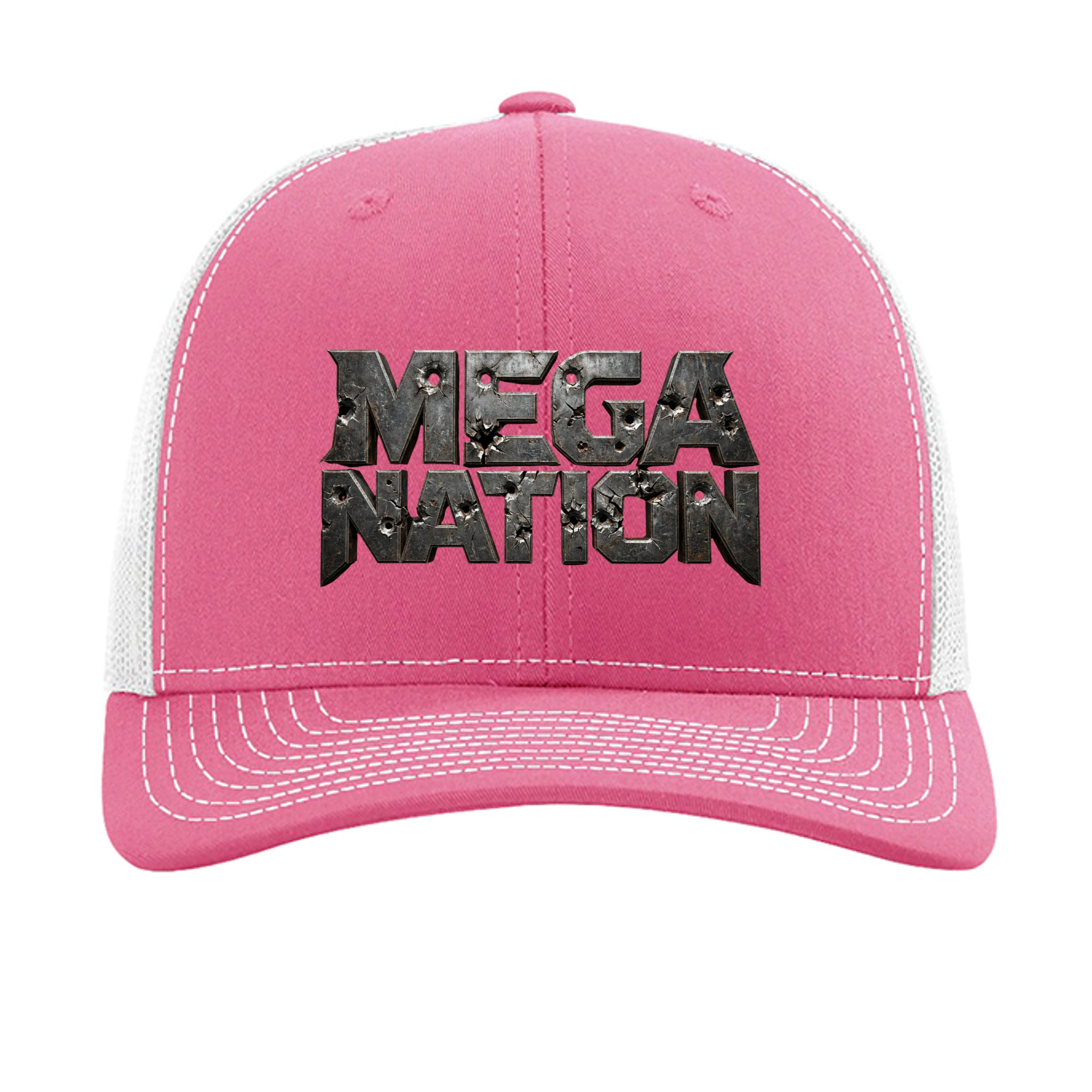 Hot Pink/ White - 112 - FRONT