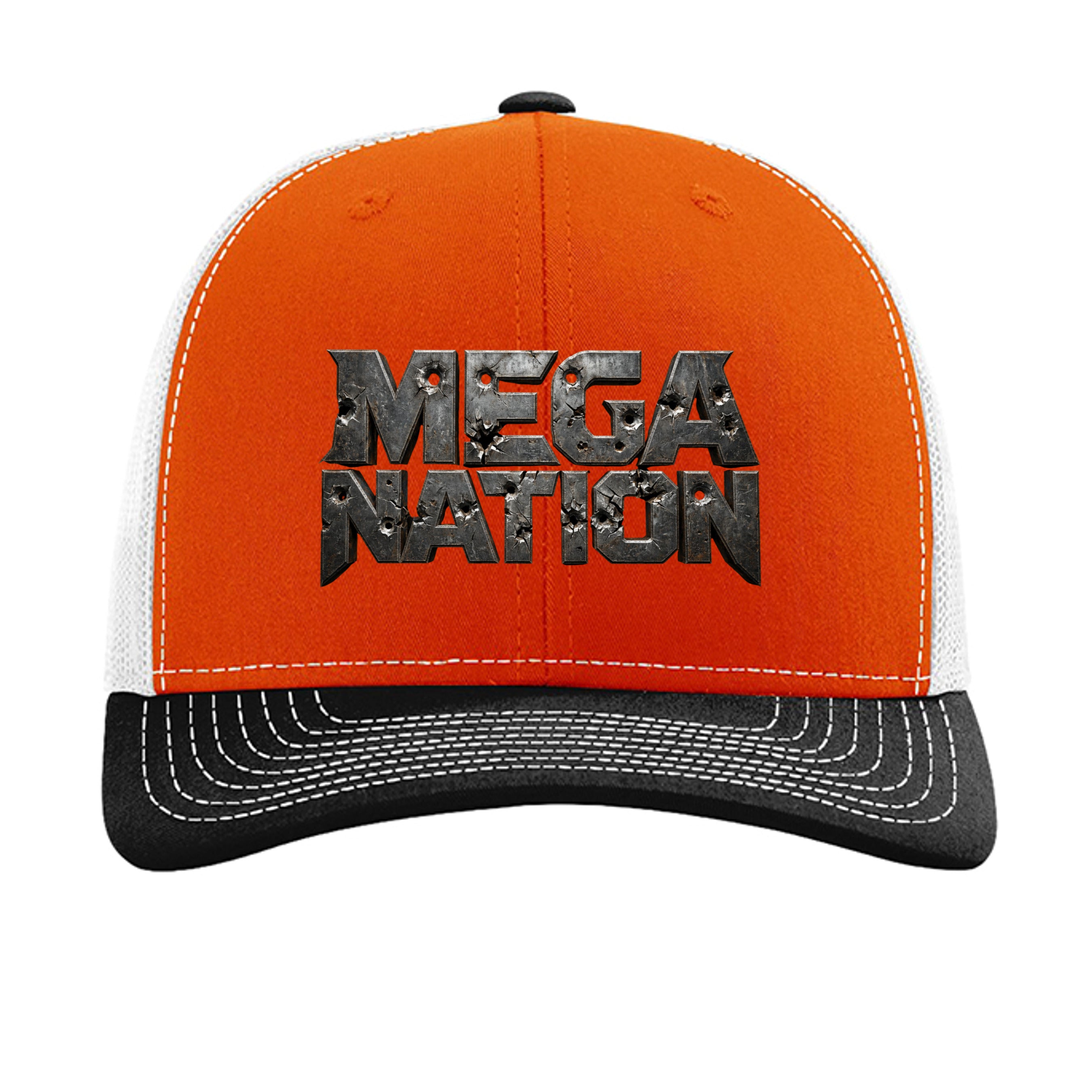 Orange/ White/ Black - 112 - FRONT