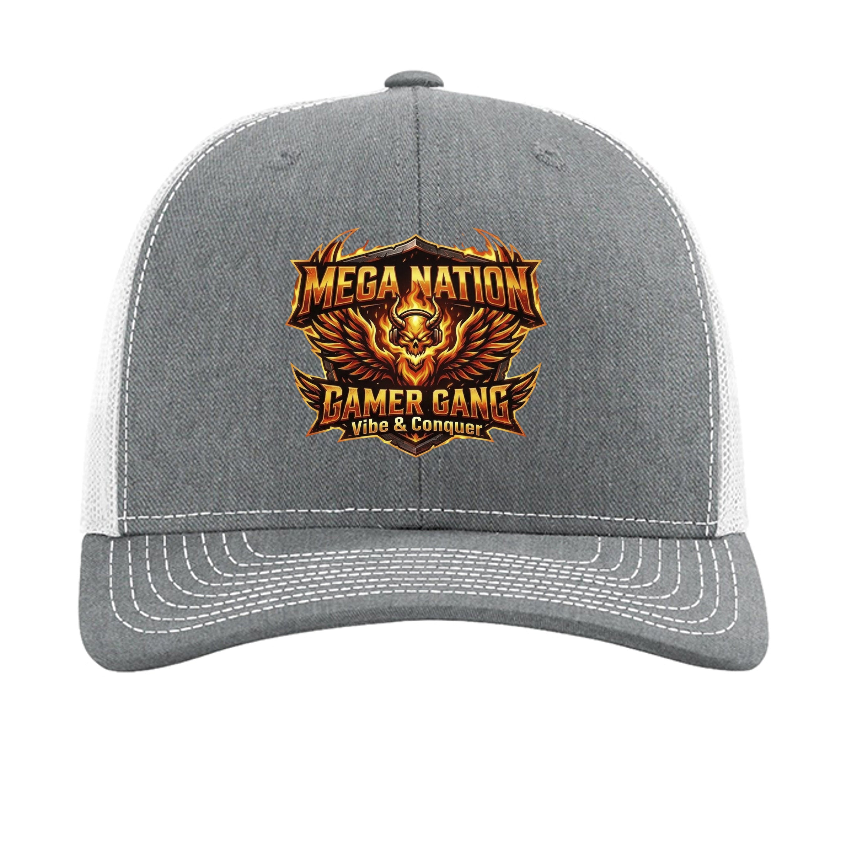 Heather Grey/ White - 112 - FRONT