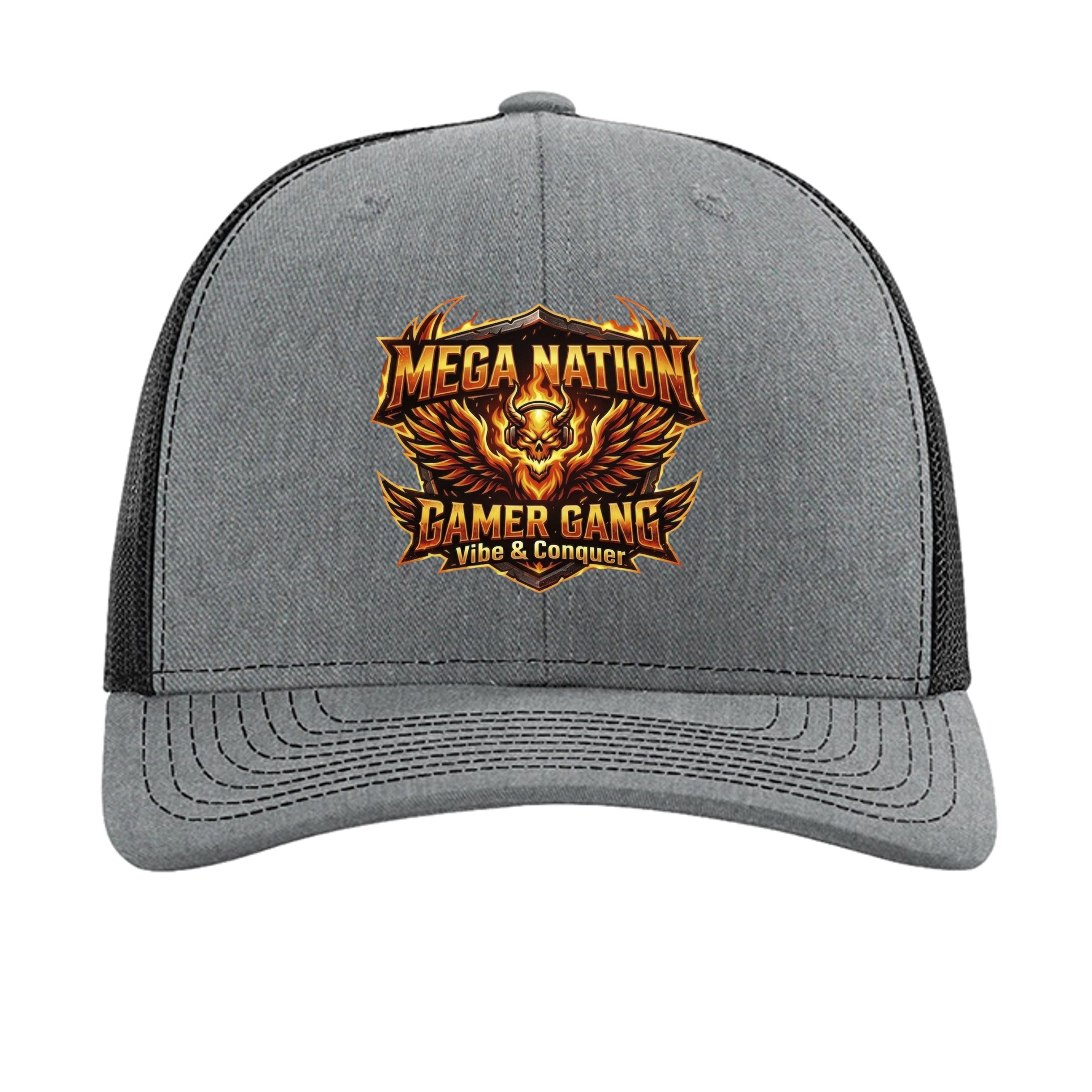 Heather Grey/ Black - 112 - FRONT
