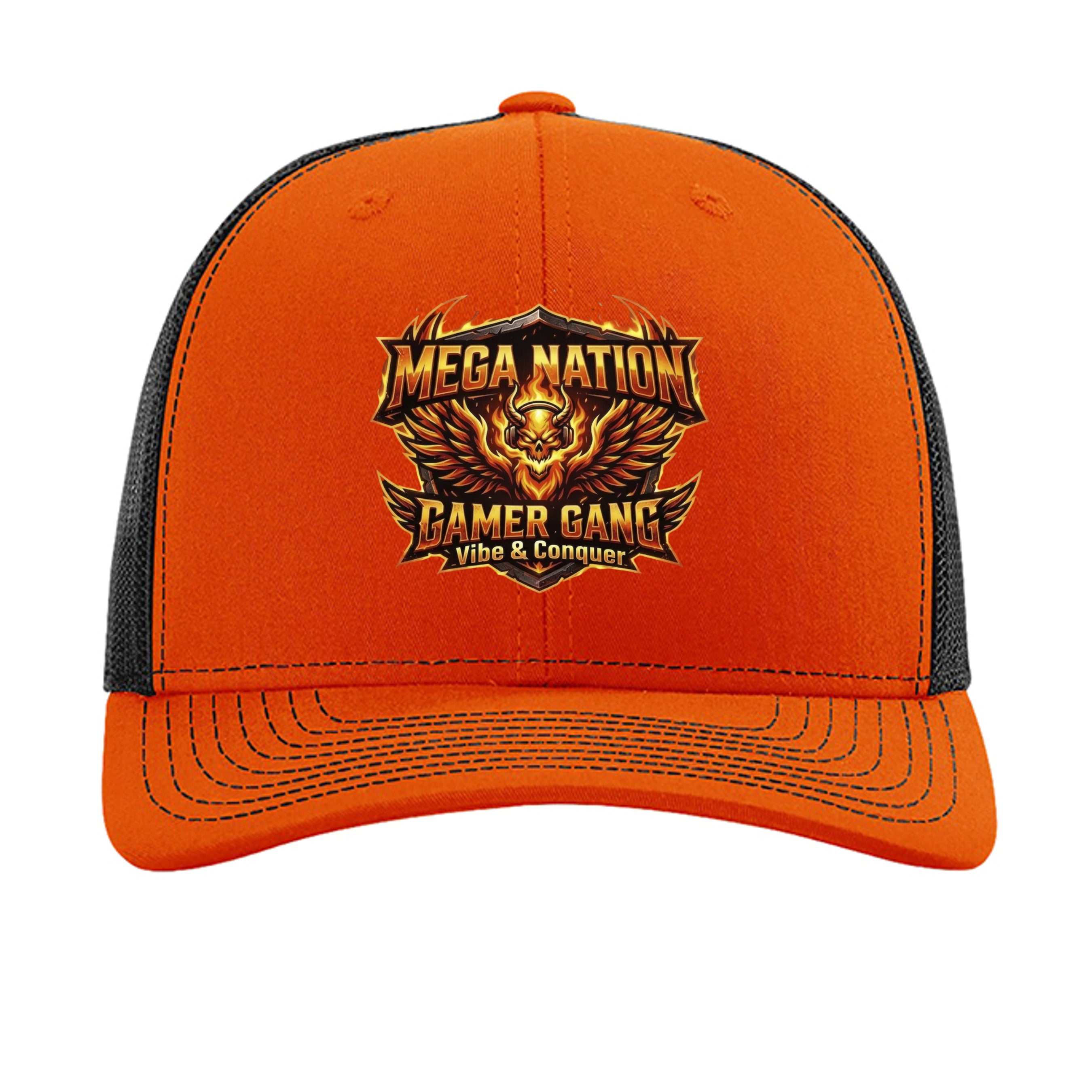 Orange/ Black - 112 - FRONT