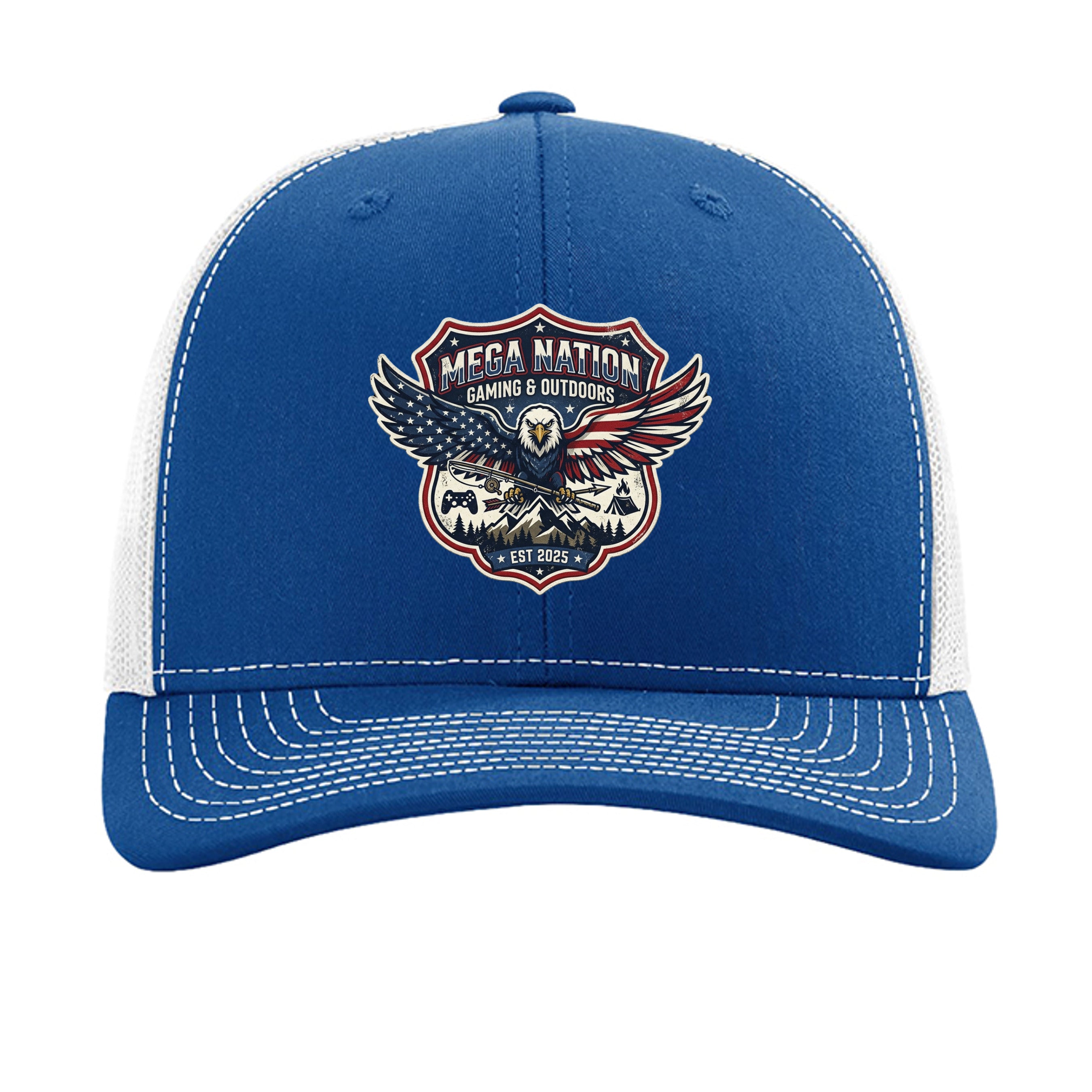 Royal/ White - 112 - FRONT
